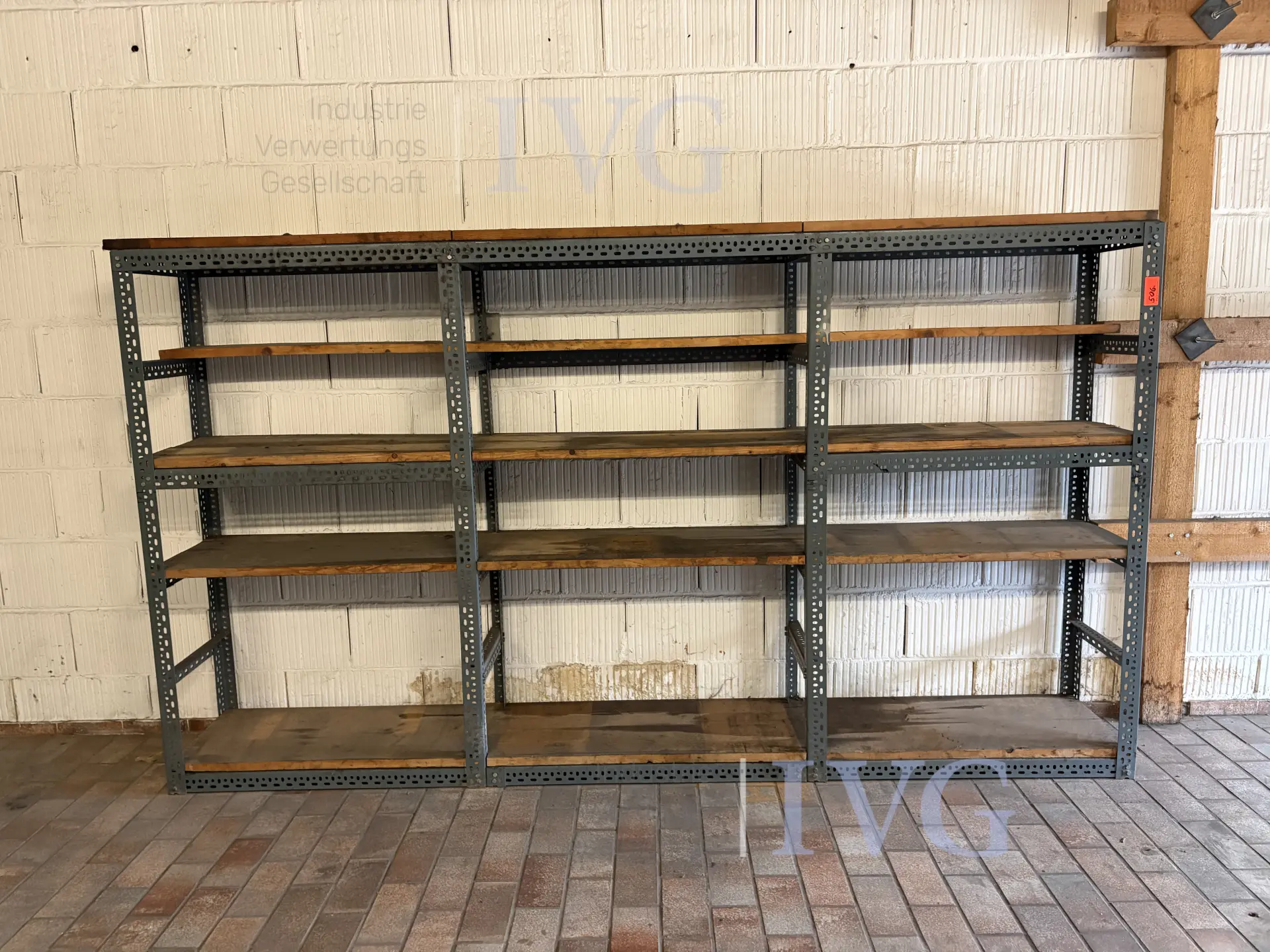 Stalen schroefrekken – foto 2 – kavel bij IVG, Augsburg