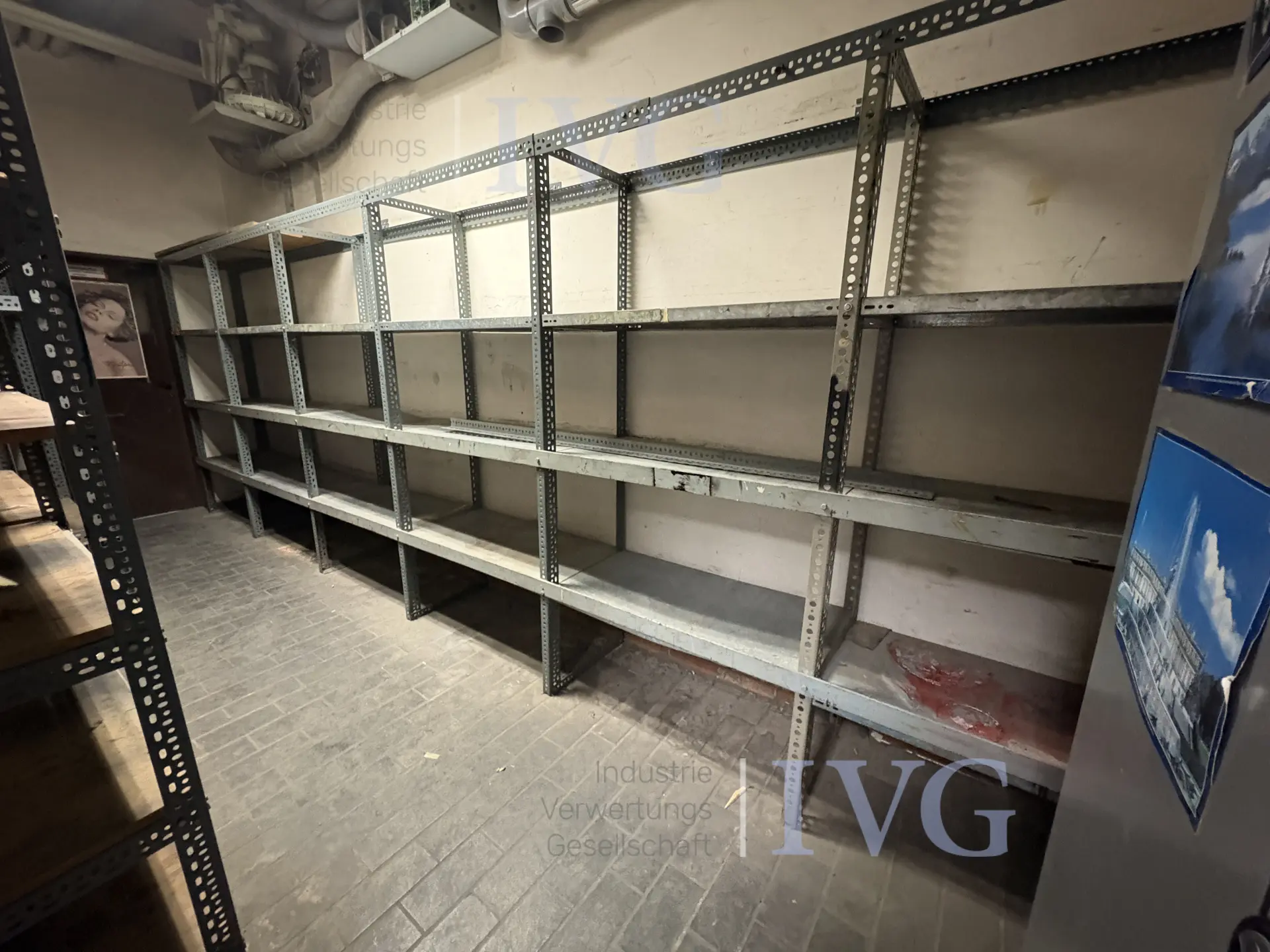 Posten Stahl-Schraubregale – foto 3 – kavel bij IVG, Augsburg