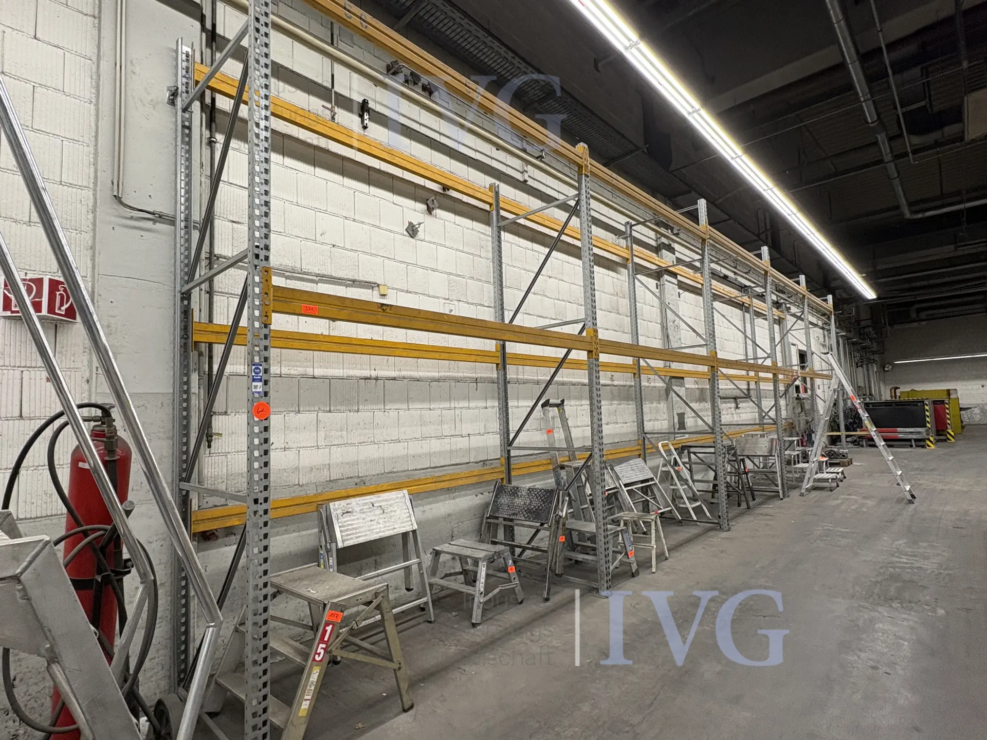 Schwerlastregal JUNGHEINRICH S – foto 2 – kavel bij IVG, Augsburg