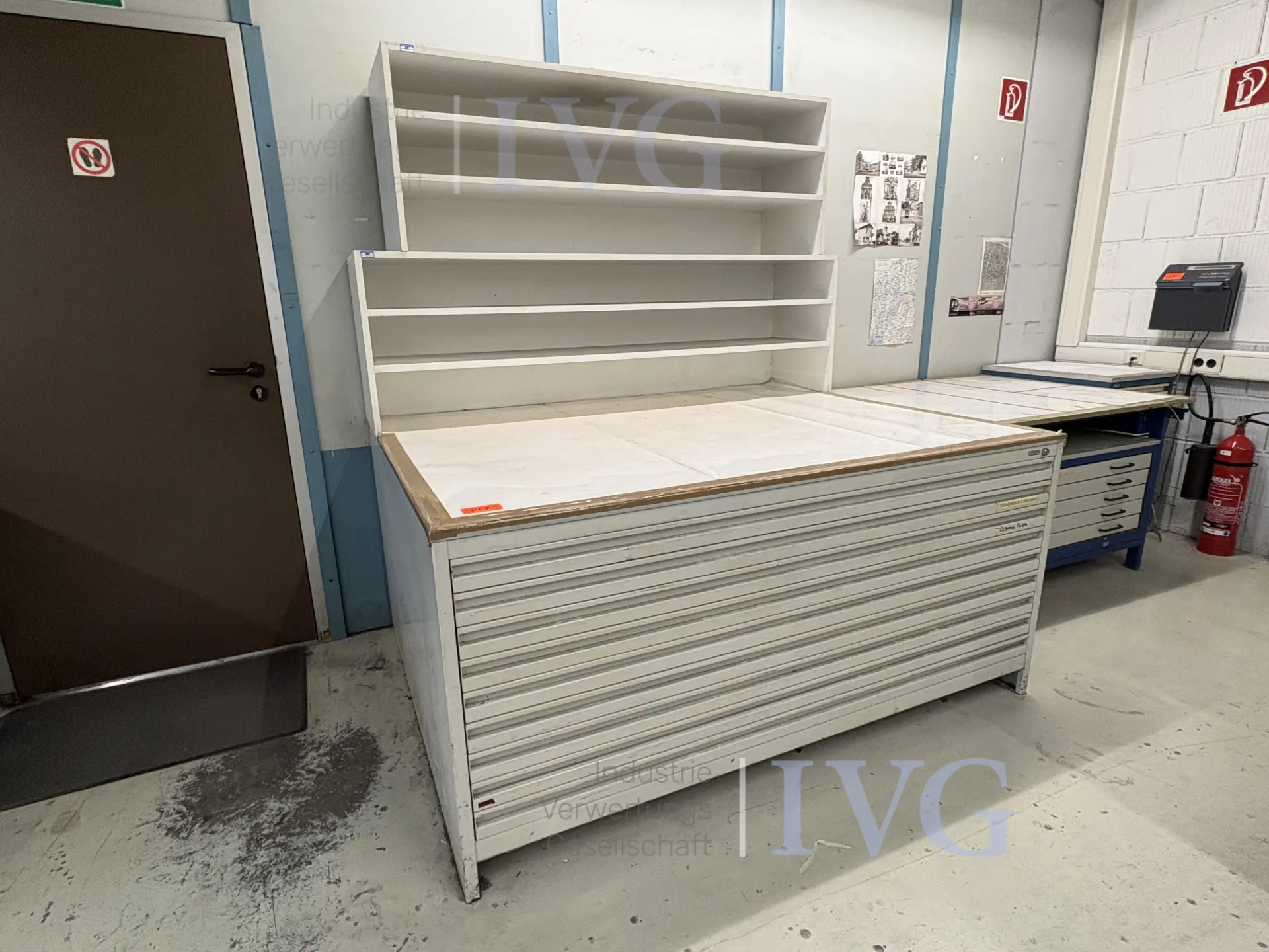 Stahl-Schubladenschrank – foto 2 – kavel bij IVG, Augsburg