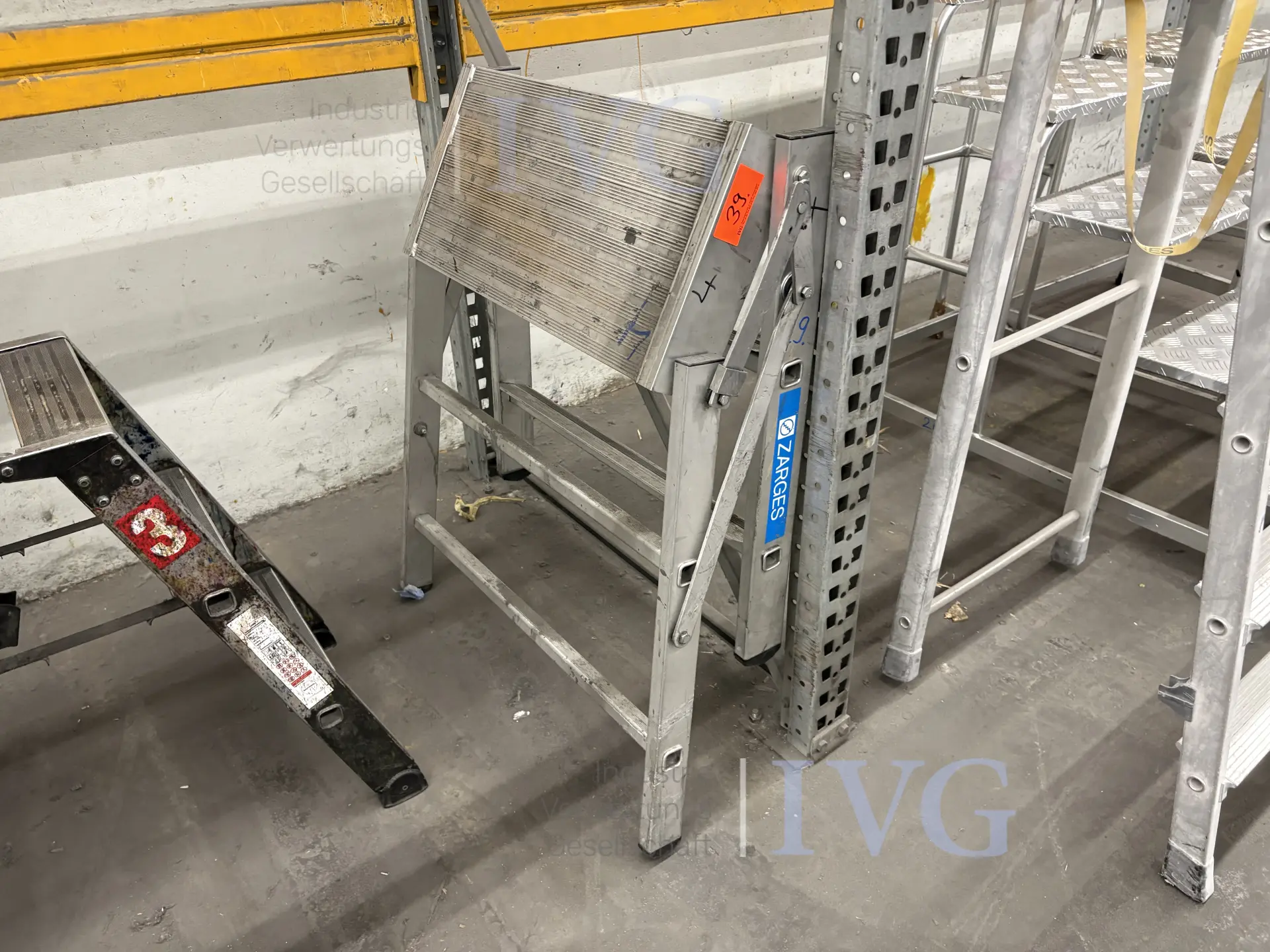 Aluminium opstapje van ZARGES – foto 2 – kavel bij IVG, Augsburg