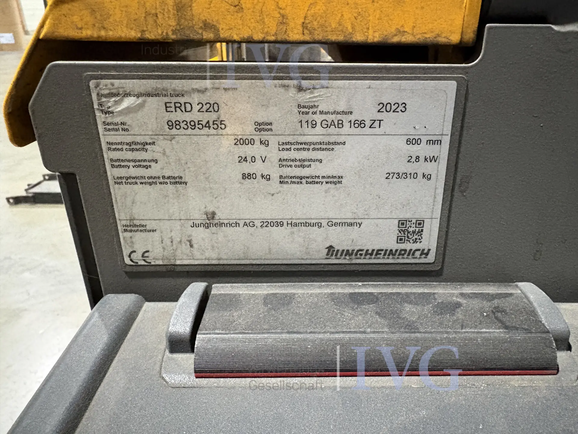 E-Doppelstockkommisionierer JUNGHEINRICH ERD 220 – foto 3 – kavel bij IVG, Augsburg