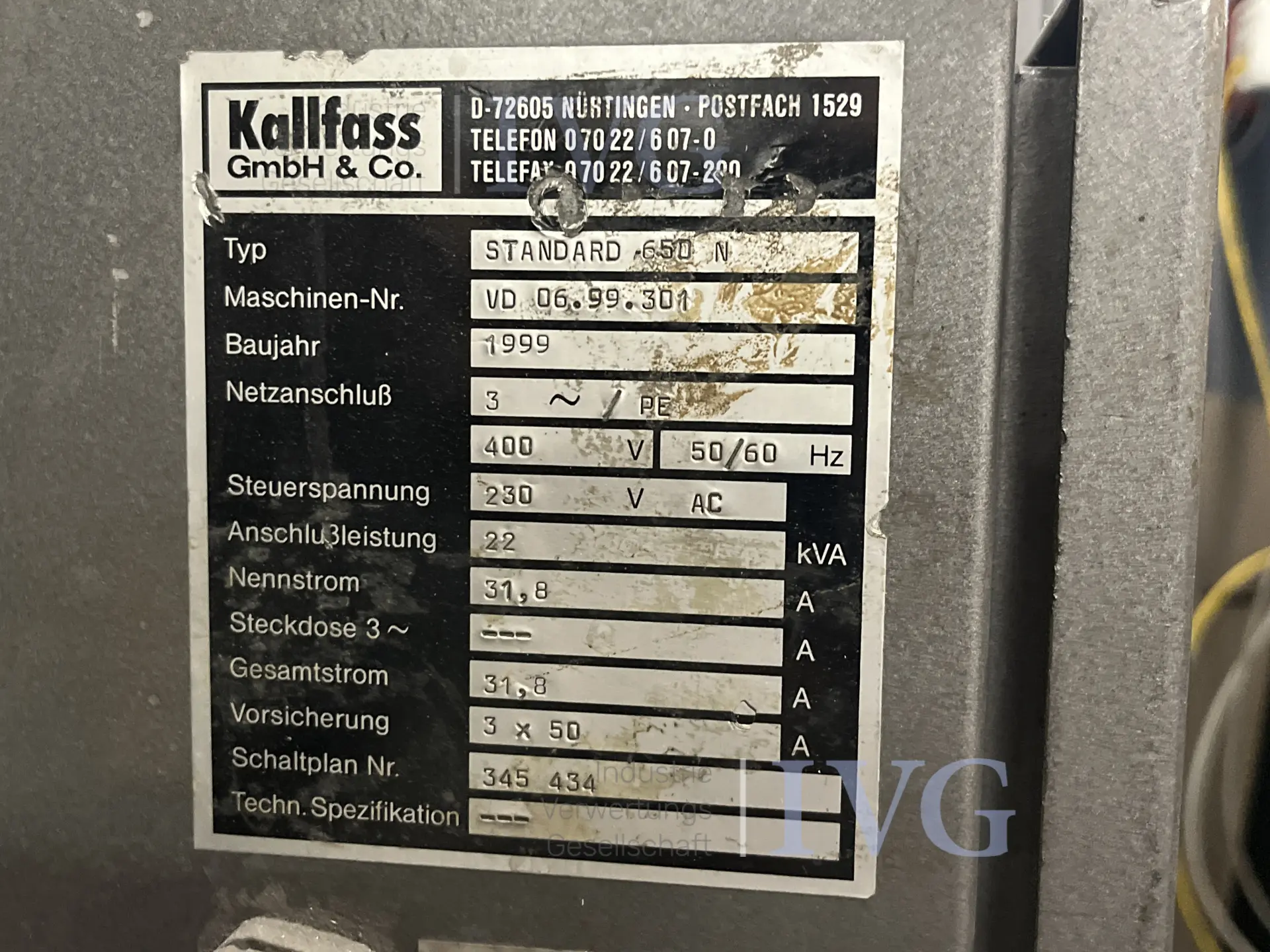 Schrumpftunnel KALLFASS Standard 650 N – foto 4 – kavel bij IVG, Augsburg