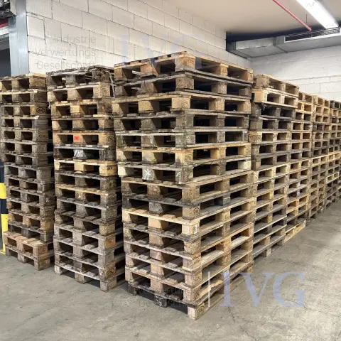 Lot of Euro pallets