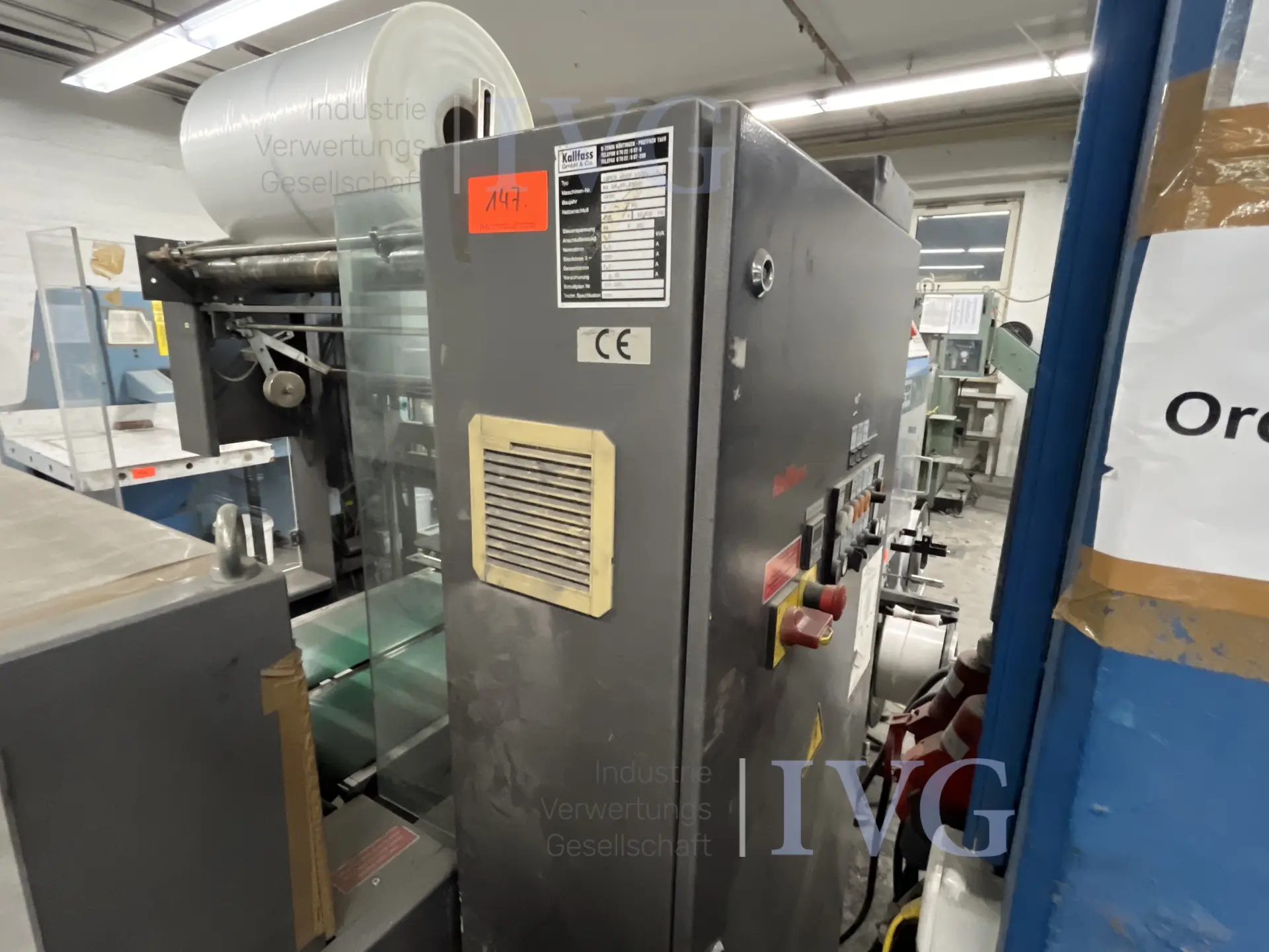 Folienverpackungsmaschine KALLFASS Super Wrap 650d.1.i.1 – foto 4 – kavel bij IVG, Augsburg