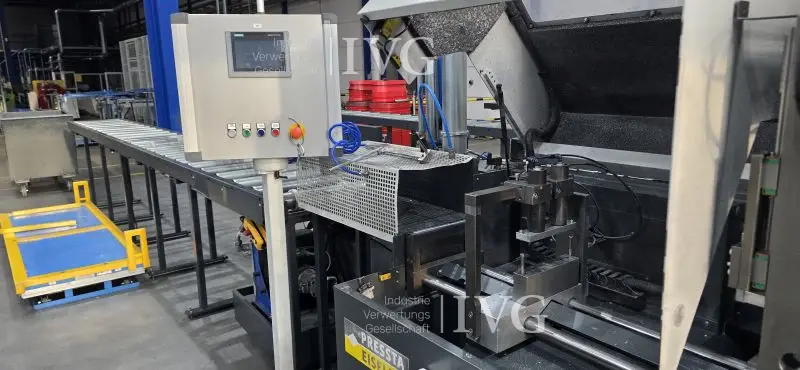 Volledig automatische cirkelzaag met ponsunit PRESSTA EISELE Profilma 502-ST-V – foto 2 – kavel bij IVG, Rangsdorf