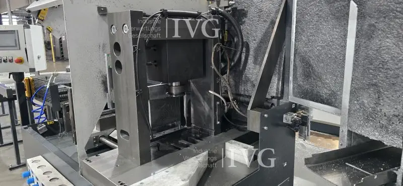 Volledig automatische cirkelzaag met ponsunit PRESSTA EISELE Profilma 502 E-ST – foto 2 – kavel bij IVG, Rangsdorf