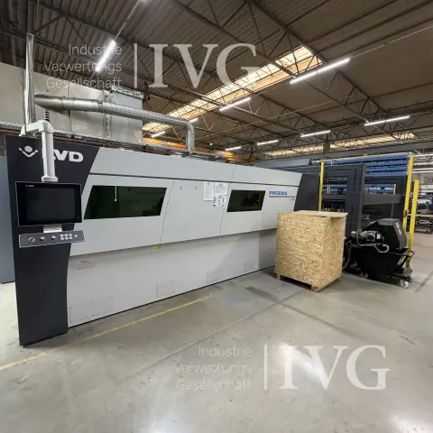 Nachversteigerung - Leasingrückläufer Laserschneidanlagen für Großformatplatten mit Handling