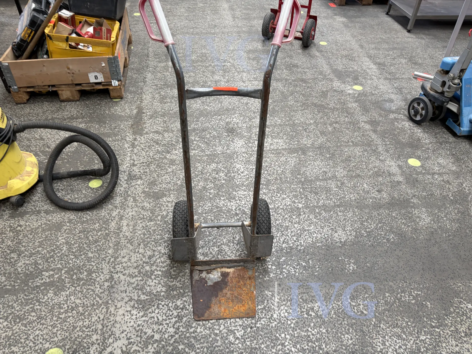 Sackkarre (verzinkt) – foto 2 – kavel bij IVG, Kirchlengern