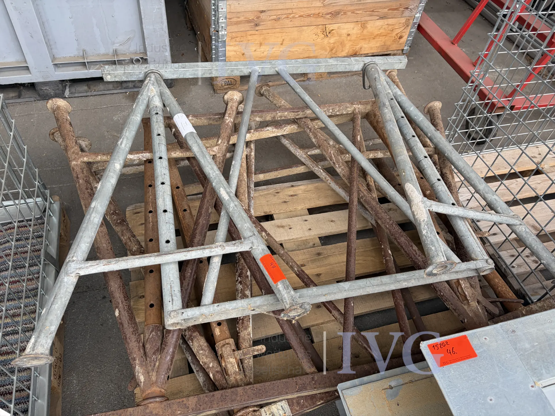 Unterstellböcke – foto 9 – kavel bij IVG, Kirchlengern