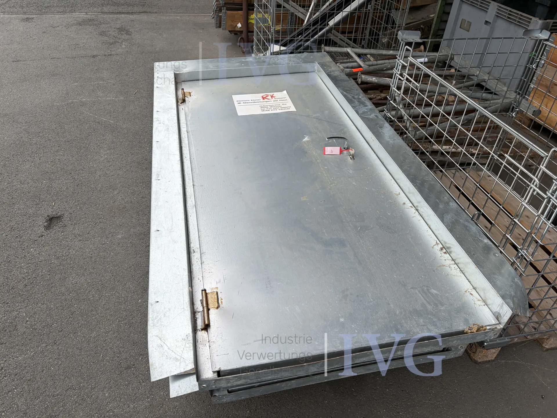 Stahl-Türen (verzinkt) – foto 5 – kavel bij IVG, Kirchlengern