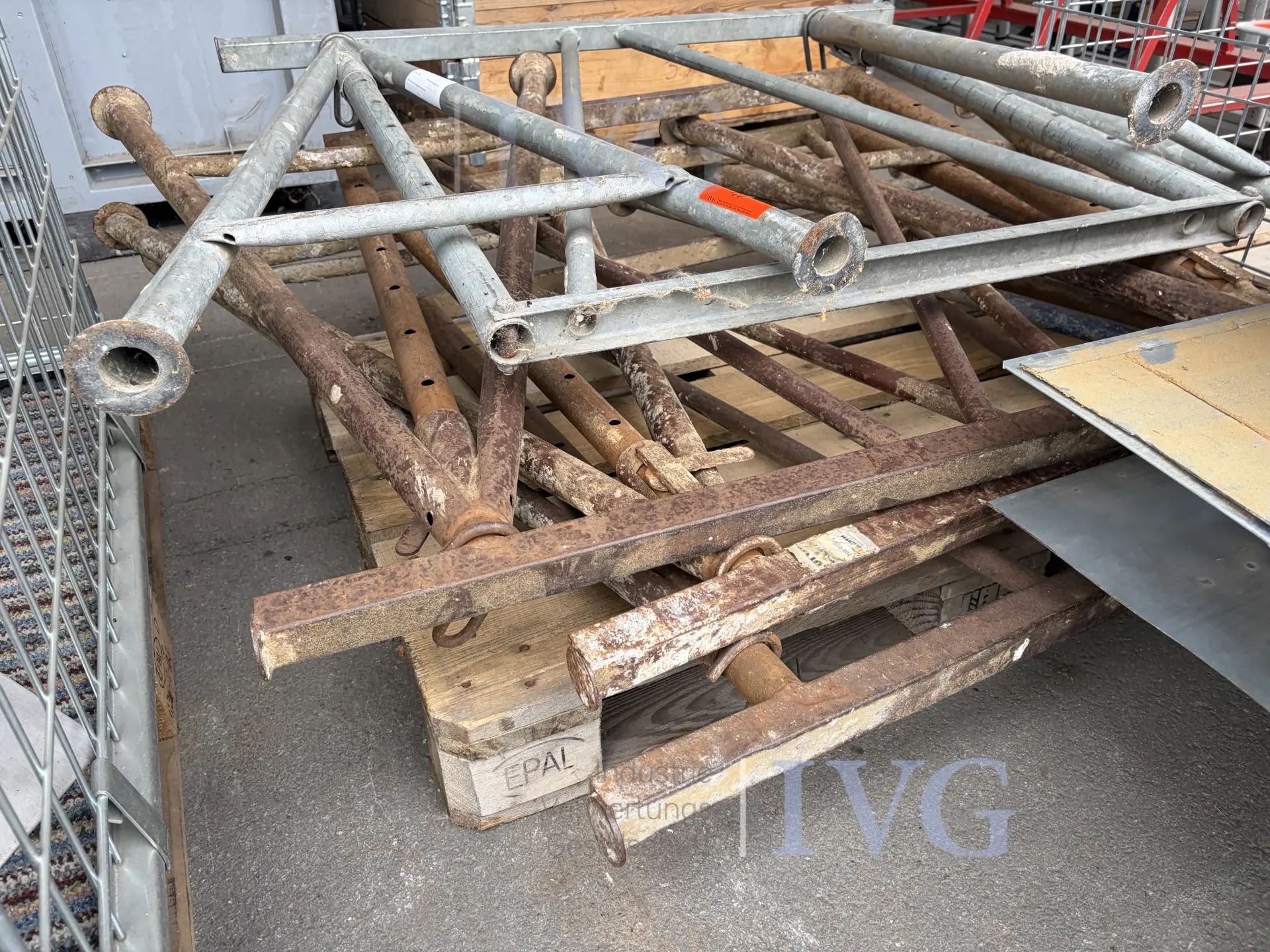 Unterstellböcke – foto 2 – kavel bij IVG, Kirchlengern