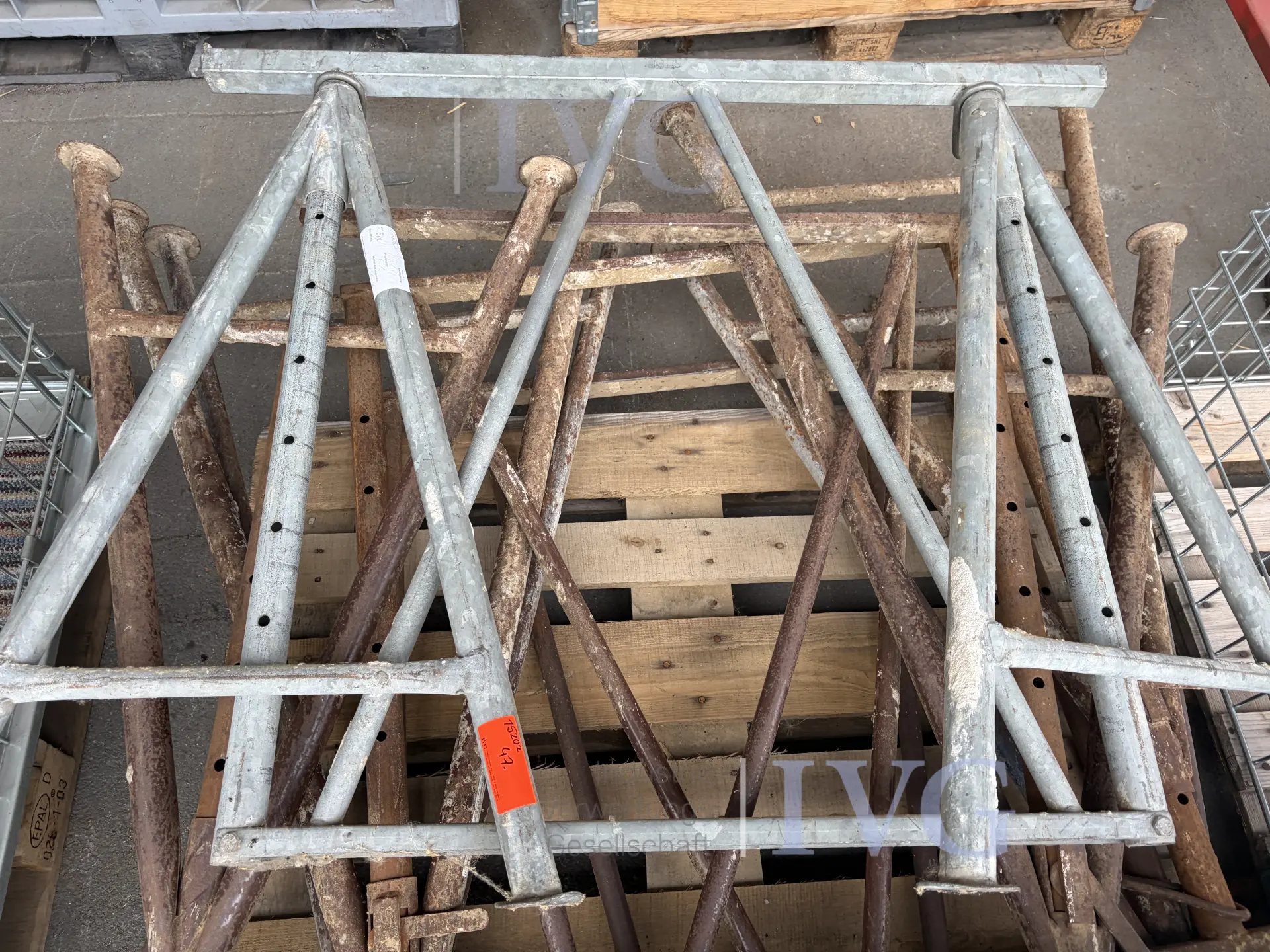 Unterstellböcke – foto 4 – kavel bij IVG, Kirchlengern