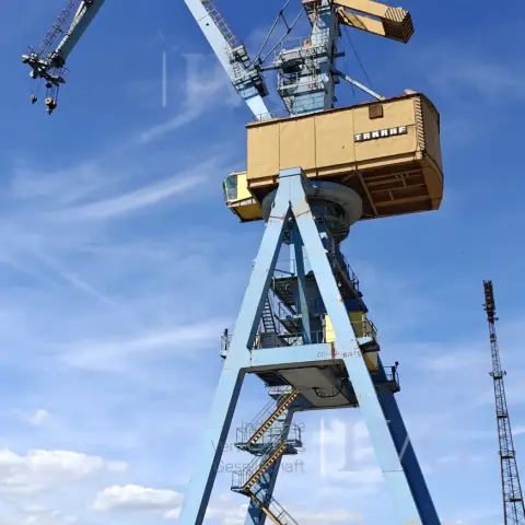 Krane der Volkswerft Stralsund