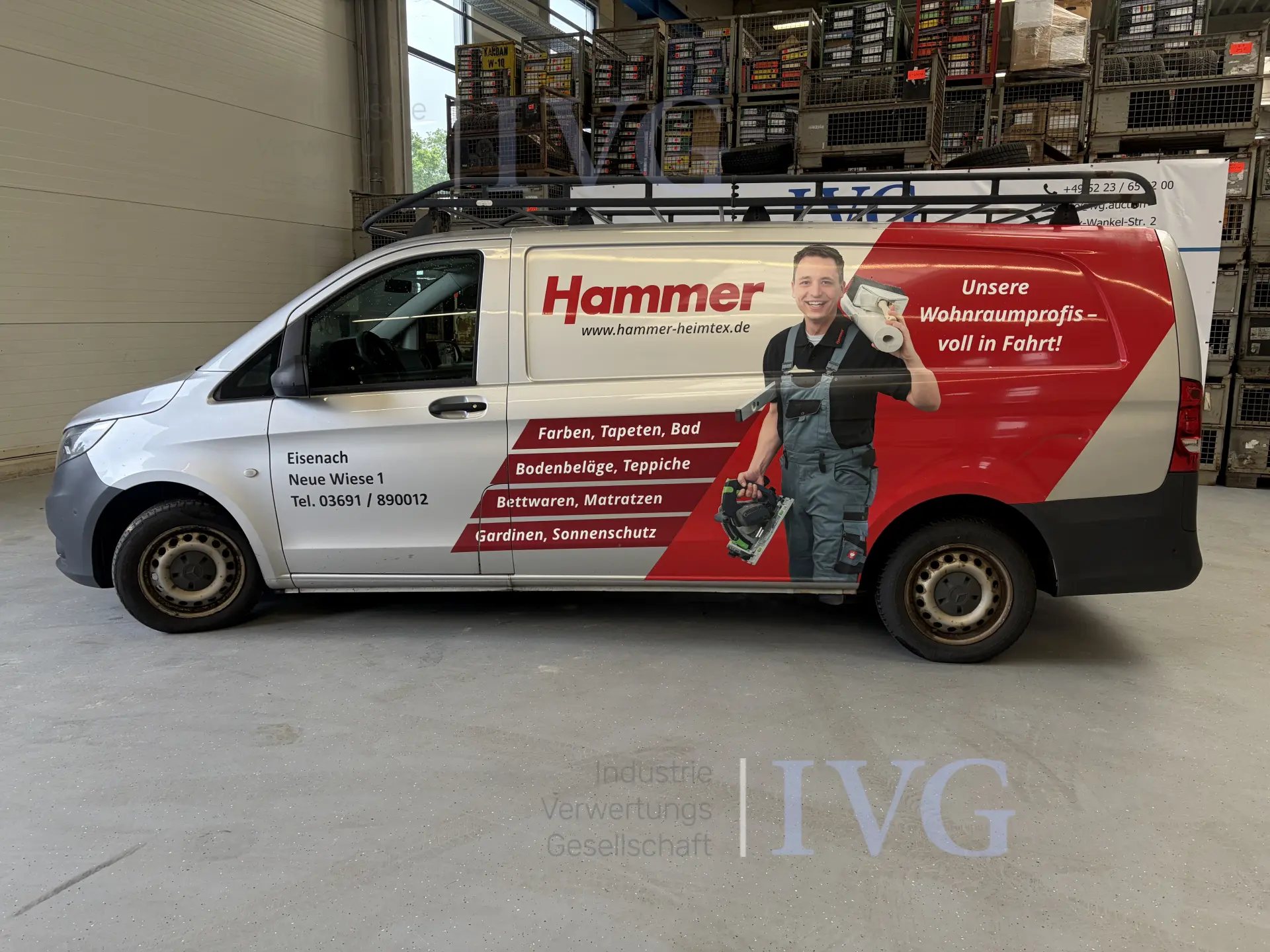 Van MERCEDES-BENZ Vito – foto 8 – kavel bij IVG, Kirchlengern