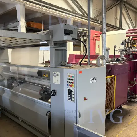 Calender with straightening device SCHAETTI, CORINO
