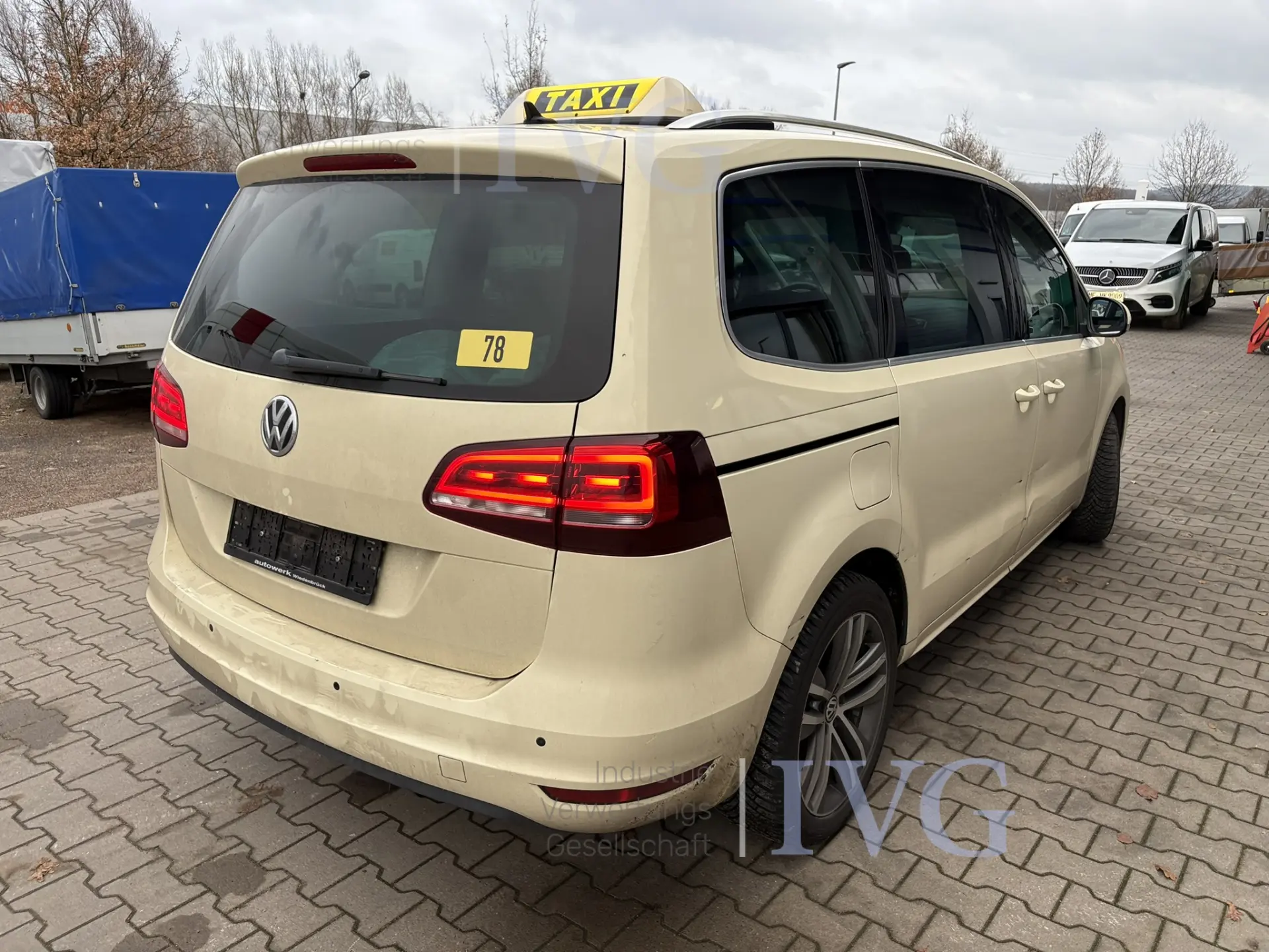 Mehrzweckfahrzeug VOLKSWAGEN SHARAN – foto 5 – kavel bij IVG, Kirchlengern