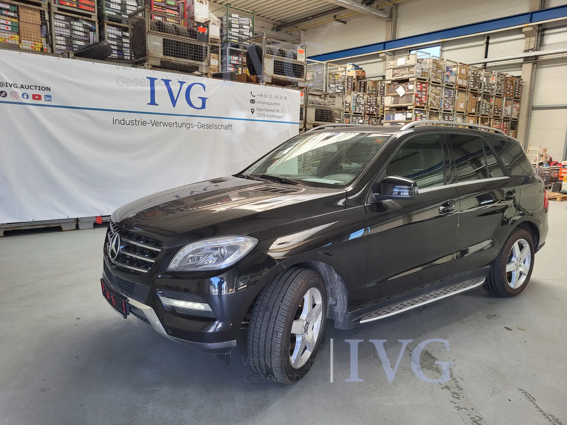 Personenkraftwagen MERCEDES-BENZ ML 350 – kavel bij IVG, Kirchlengern