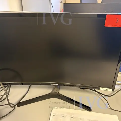 Samsung C24F flat screen TV