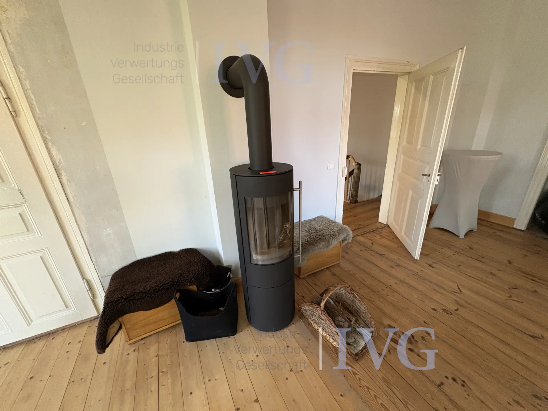Houtkachel – foto 3 – kavel bij IVG, Glandorf