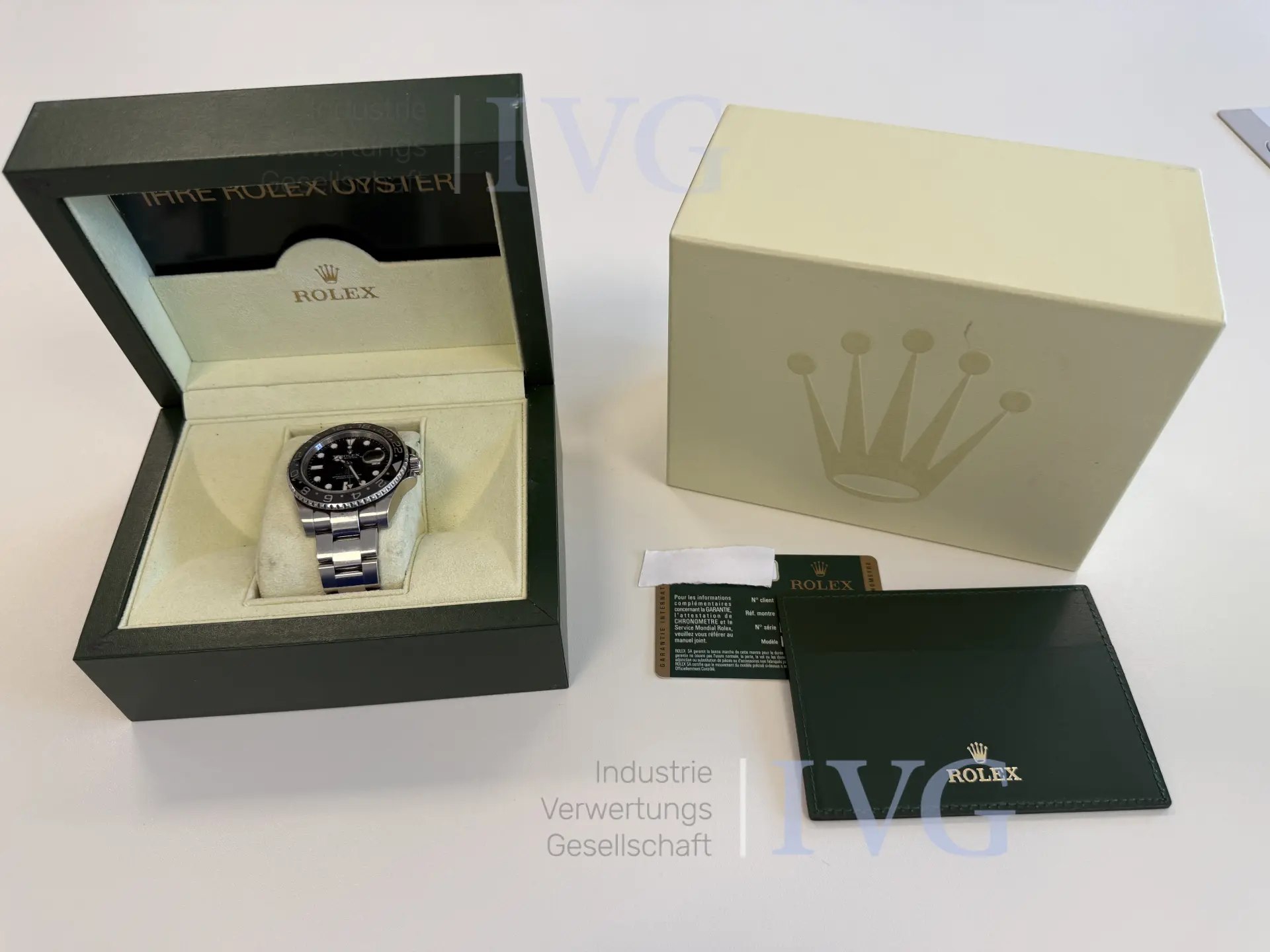 Armbanduhr ROLEX Oyster GMT Master – foto 2 – kavel bij IVG, Kirchlengern