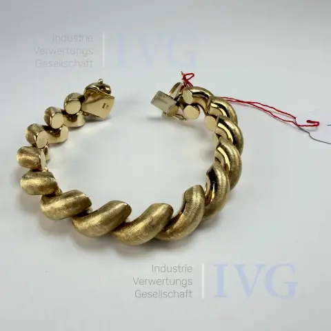 Armband satiniert (585 GG)