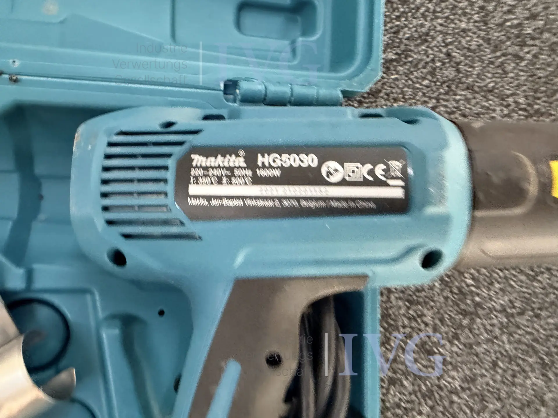 Heißluftfön MAKITA HG5030 – foto 4 – kavel bij IVG, Neunkirchen-Seelscheid