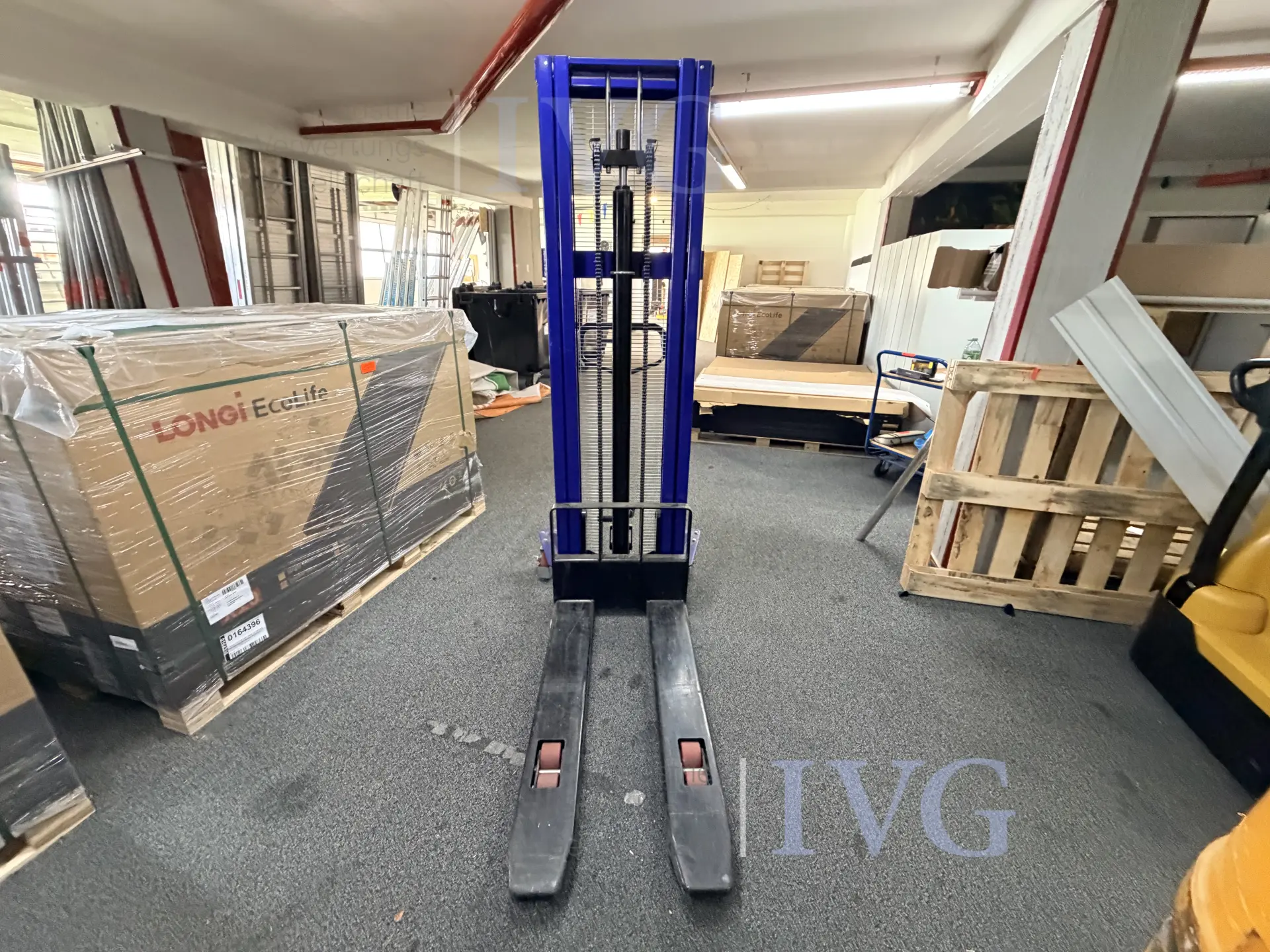 manueller Deichsel-Hochhubwagen TRADING EU SDJ 1030 – foto 2 – kavel bij IVG, Neunkirchen-Seelscheid