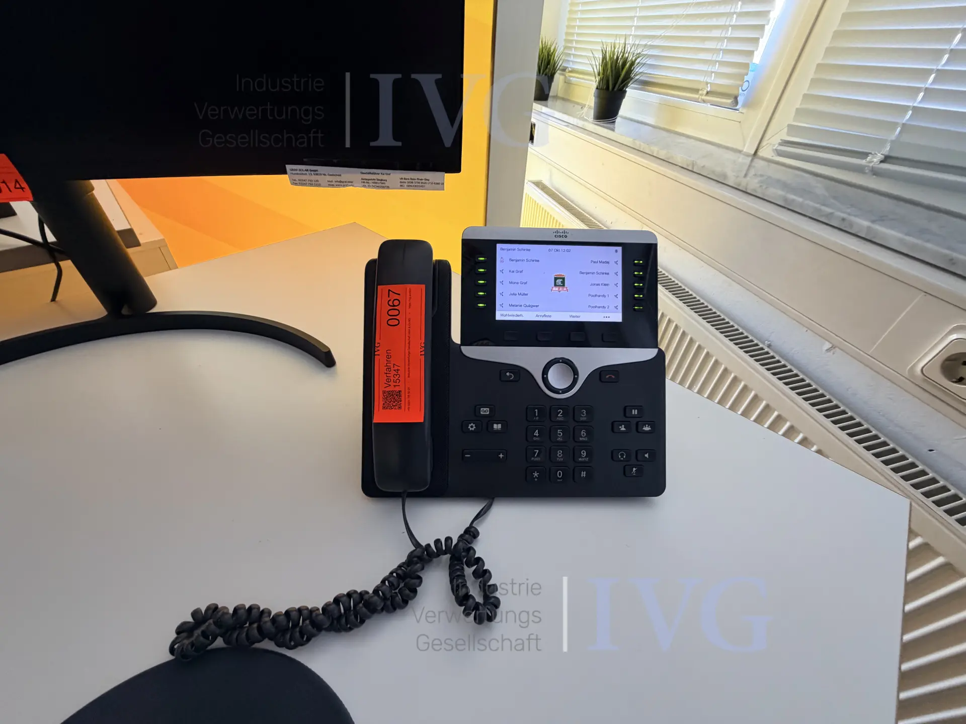 Bestand VoIP-Telefone CISCO CP-8861 – foto 5 – kavel bij IVG, Neunkirchen-Seelscheid