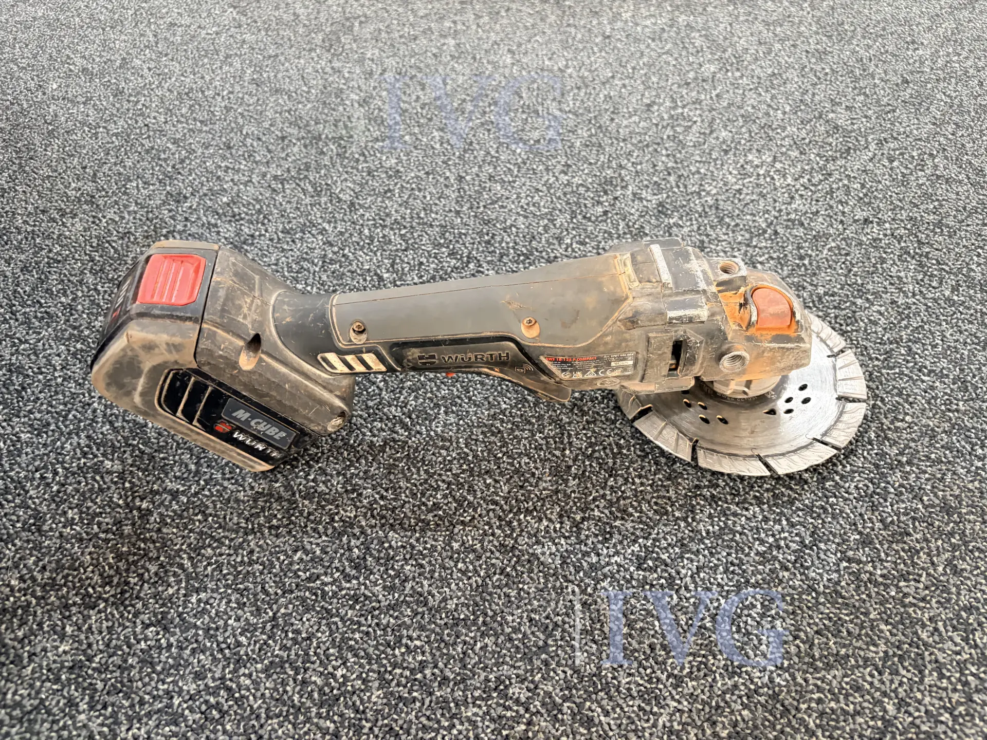 Akku-Winkelschleifer WÜRTH AWS 18 125 P Compact – foto 3 – kavel bij IVG, Neunkirchen-Seelscheid