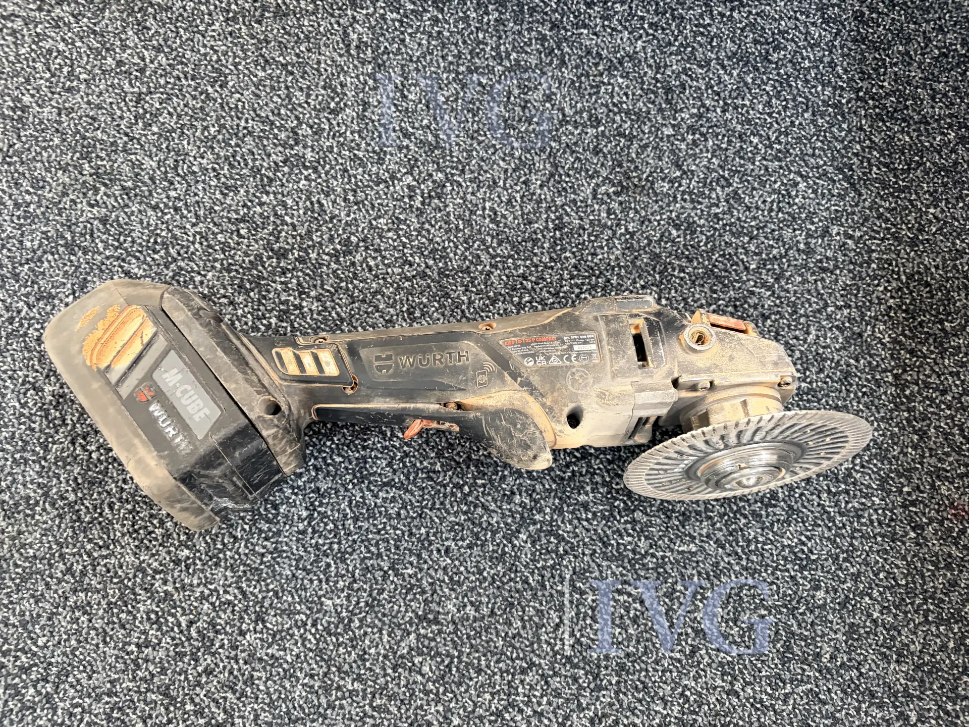 Akku-Winkelschleifer WÜRTH AWS 18-125 P Compact – foto 2 – kavel bij IVG, Neunkirchen-Seelscheid