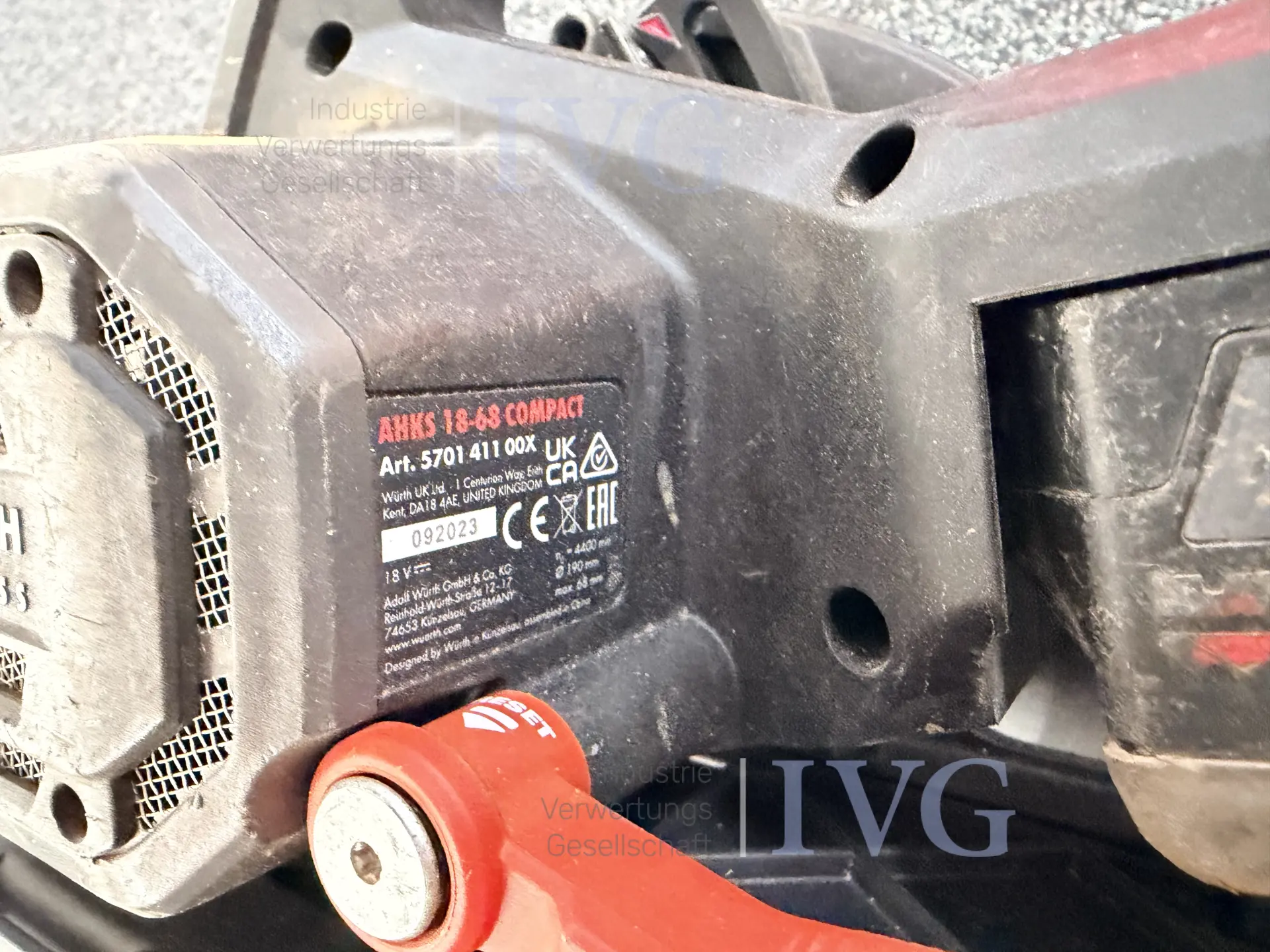 Akku-Handkreissäge WÜRTH AHKS 18-6 Compact – foto 4 – kavel bij IVG, Neunkirchen-Seelscheid
