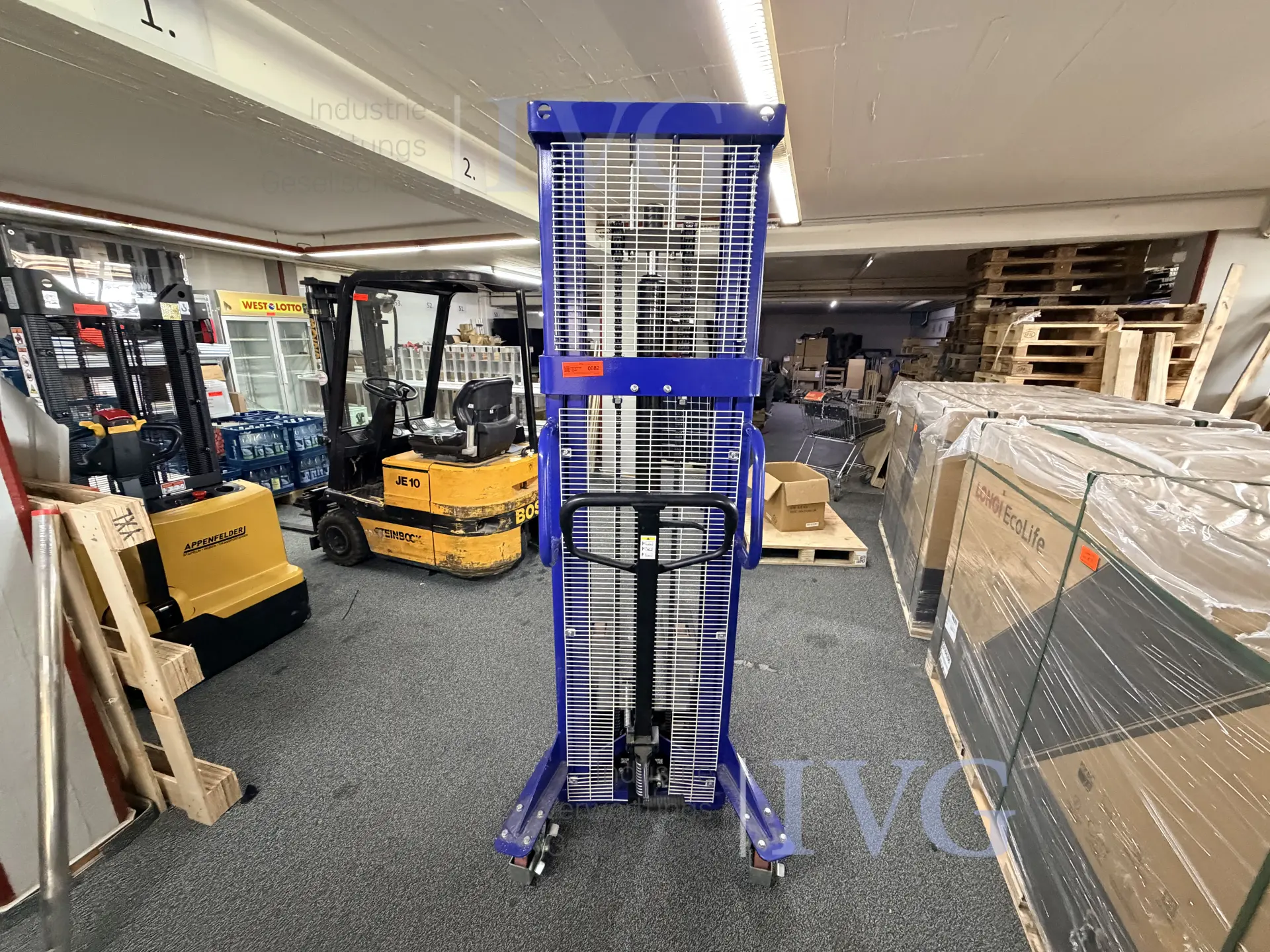 manueller Deichsel-Hochhubwagen TRADING EU SDJ 1030 – foto 4 – kavel bij IVG, Neunkirchen-Seelscheid