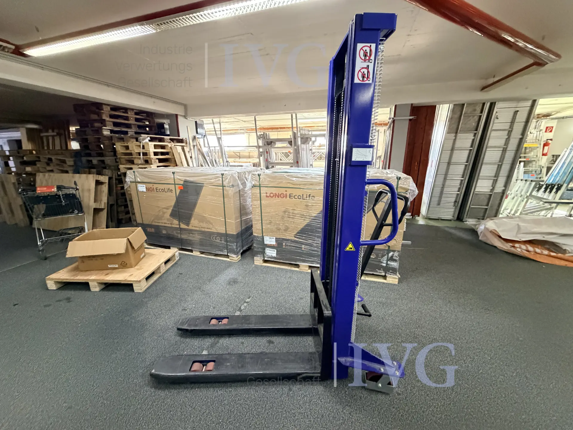 manueller Deichsel-Hochhubwagen TRADING EU SDJ 1030 – foto 3 – kavel bij IVG, Neunkirchen-Seelscheid