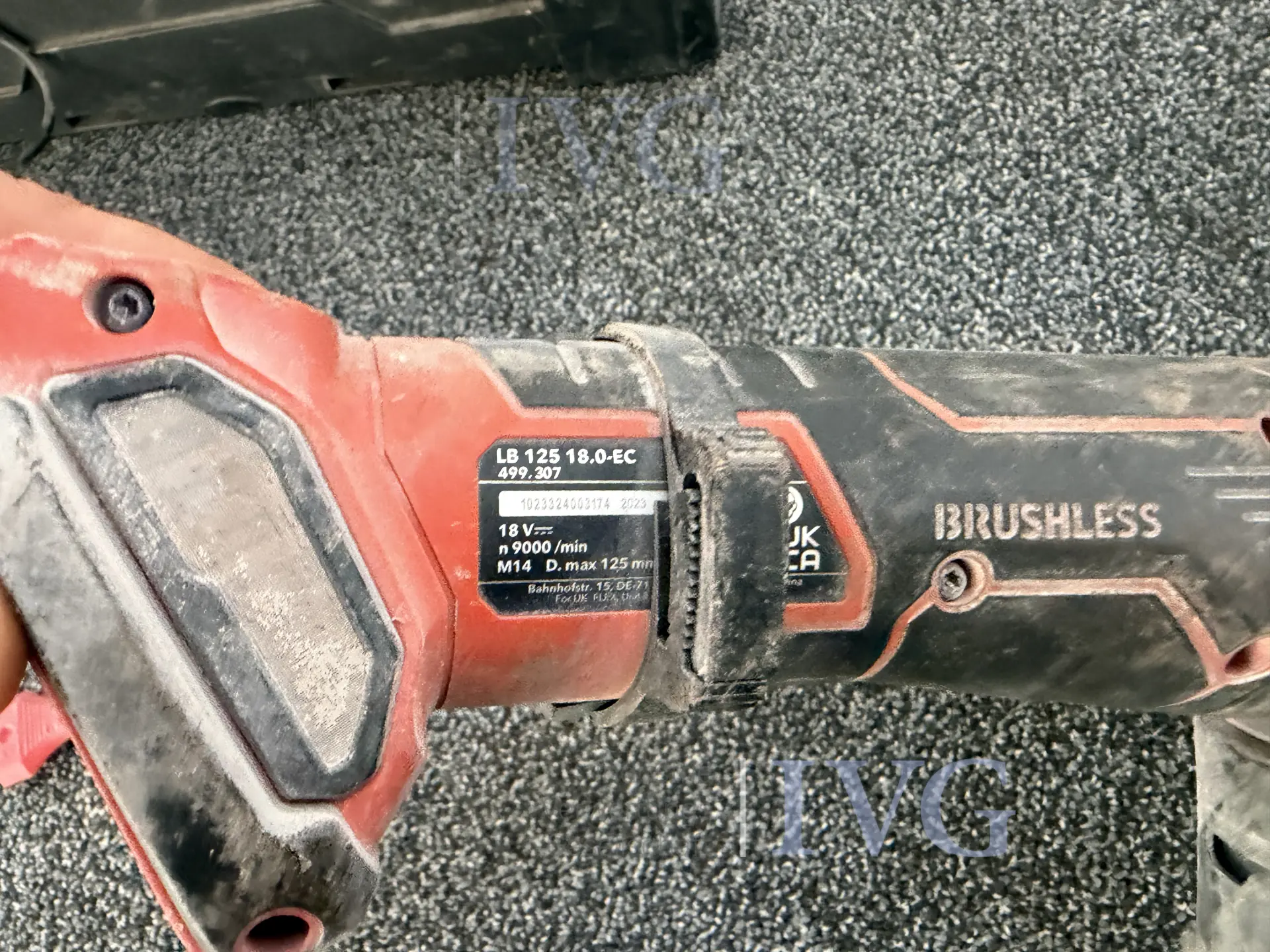 Akku-Winkelschleifer FLEX LB 125 18.0-EC – foto 5 – kavel bij IVG, Neunkirchen-Seelscheid