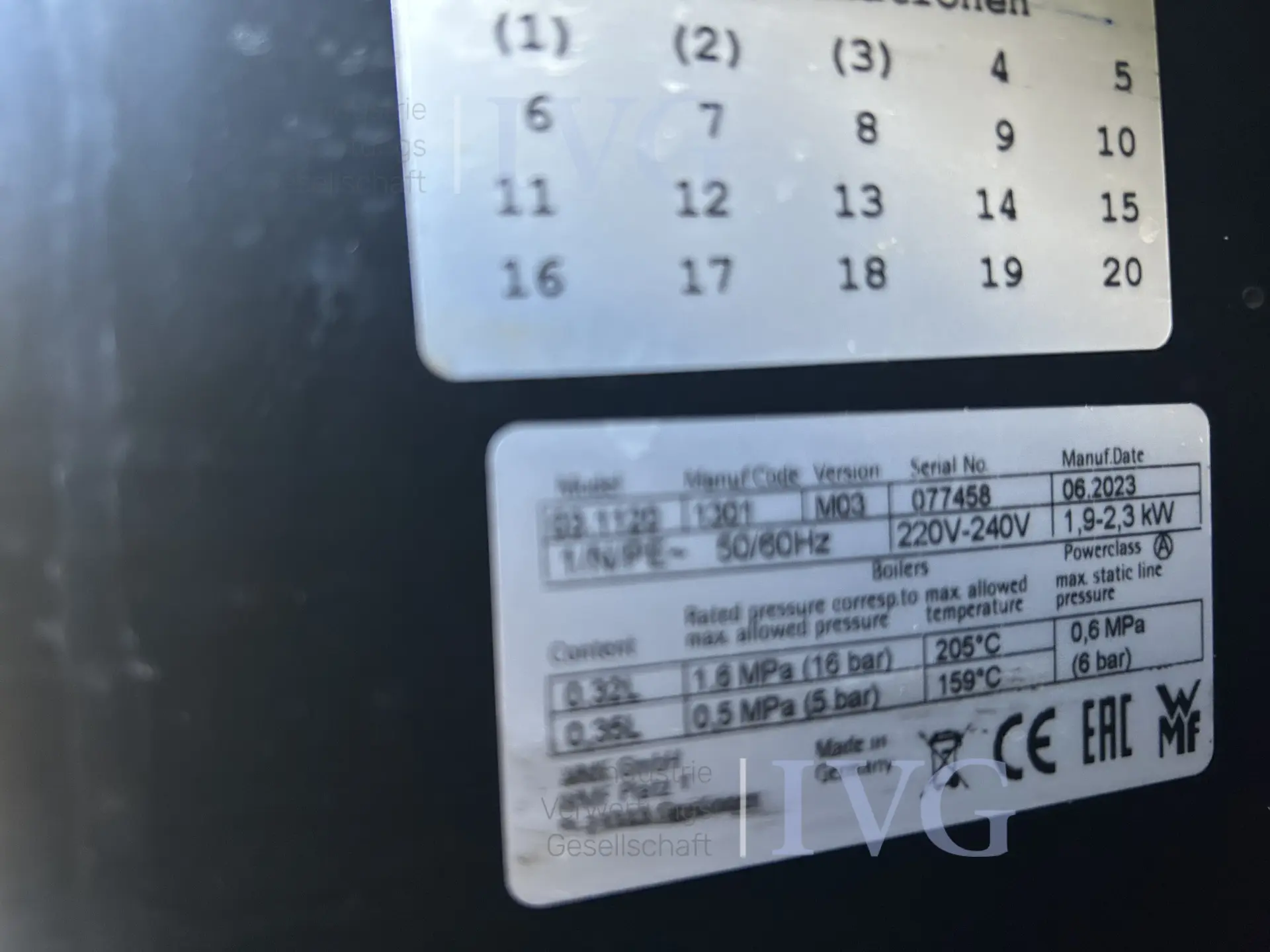Volledig automatische koffiemachine WMF 1100S – foto 15 – kavel bij IVG, Kirchlengern