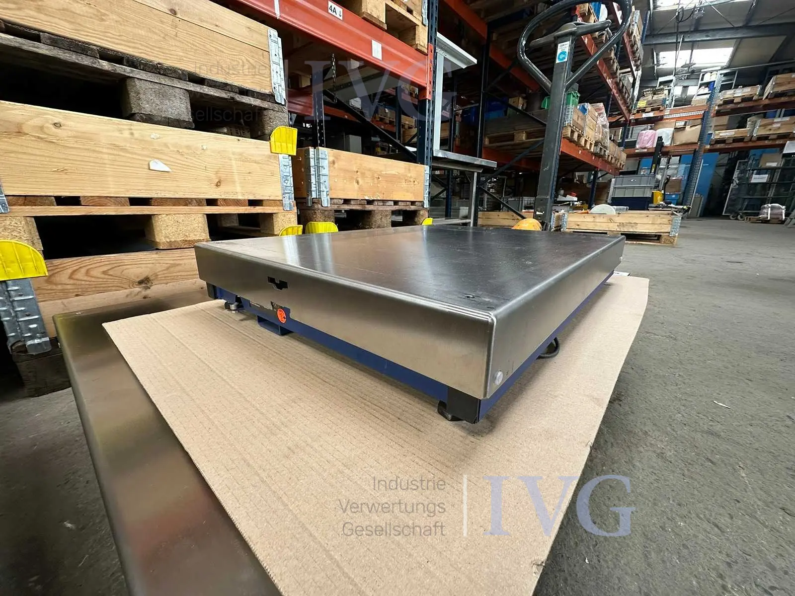 Weegplatform METTLER TOLEDO PBA757-CC300 – foto 4 – kavel bij IVG, Gießen