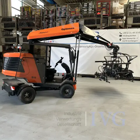 OPTIMAS PaveJet S19 paving machine