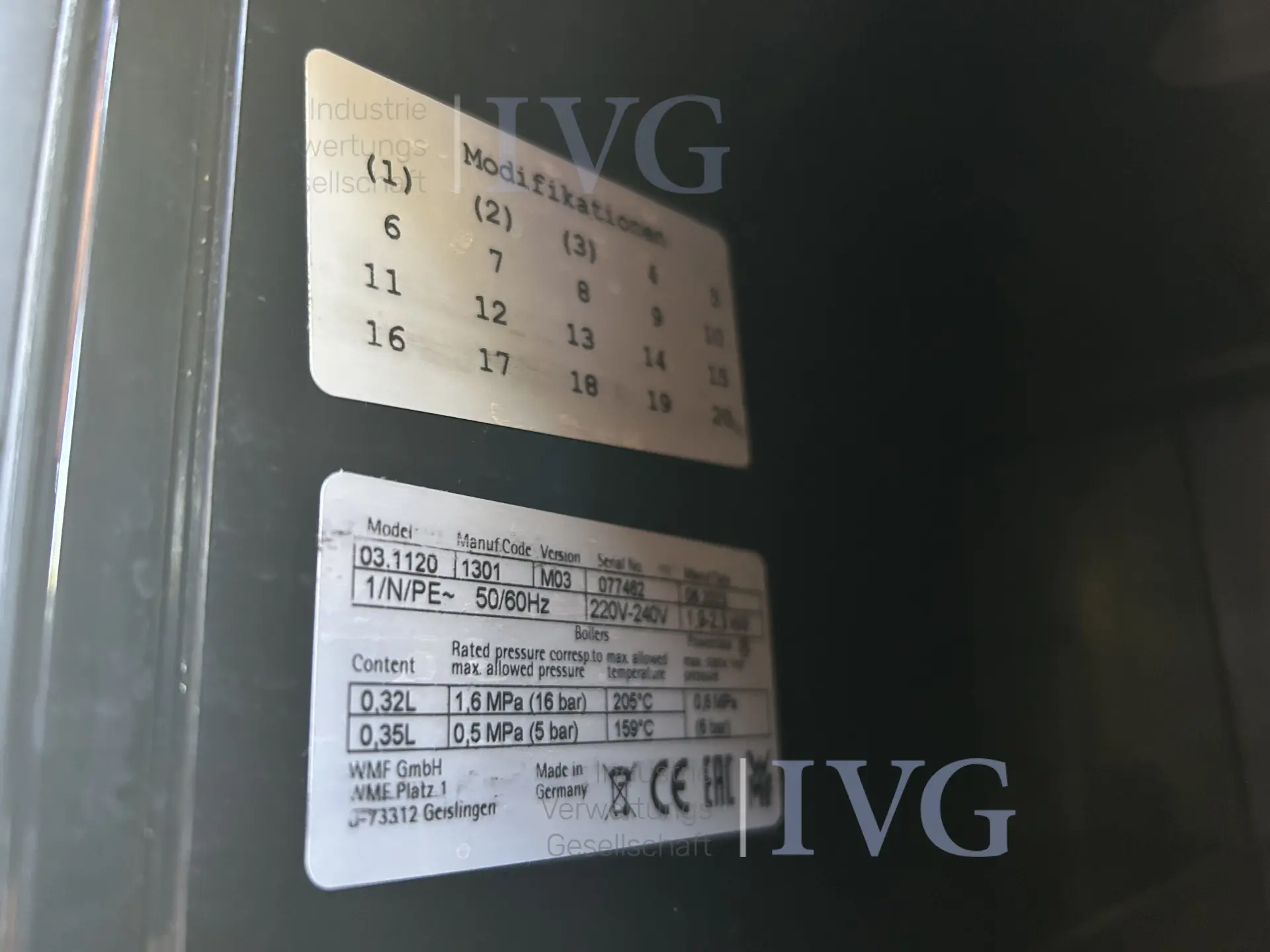 Volledig automatische koffiemachine WMF 1100S – foto 14 – kavel bij IVG, Kirchlengern