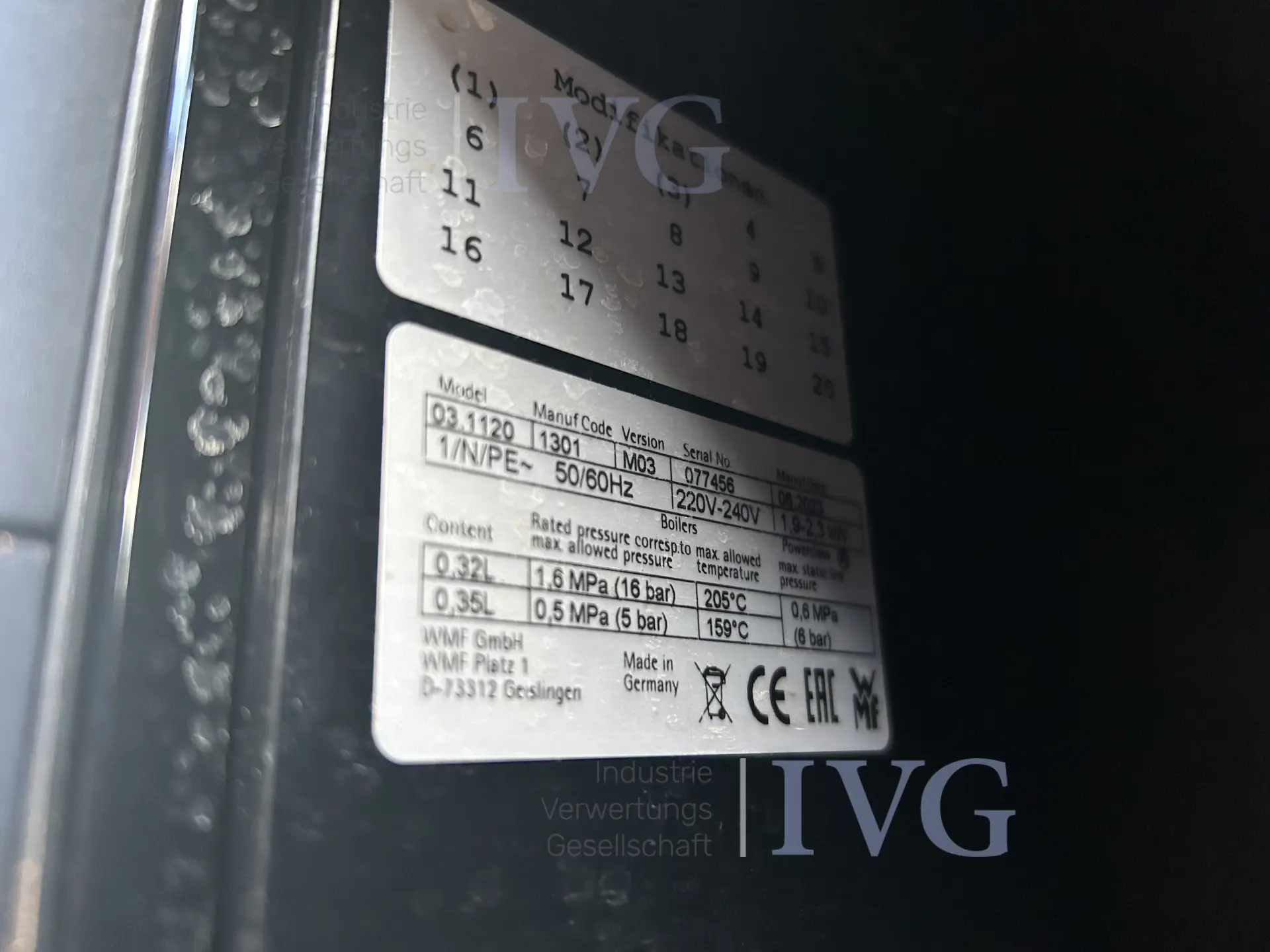 Volledig automatische koffiemachine WMF 1100S – foto 15 – kavel bij IVG, Kirchlengern