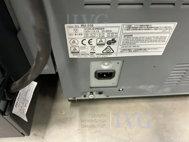 Digitaal kleurproductiesysteem KONICA MINOLTA AccurioPress C3080 – foto 4 – kavel bij IVG, Groß-Gerau