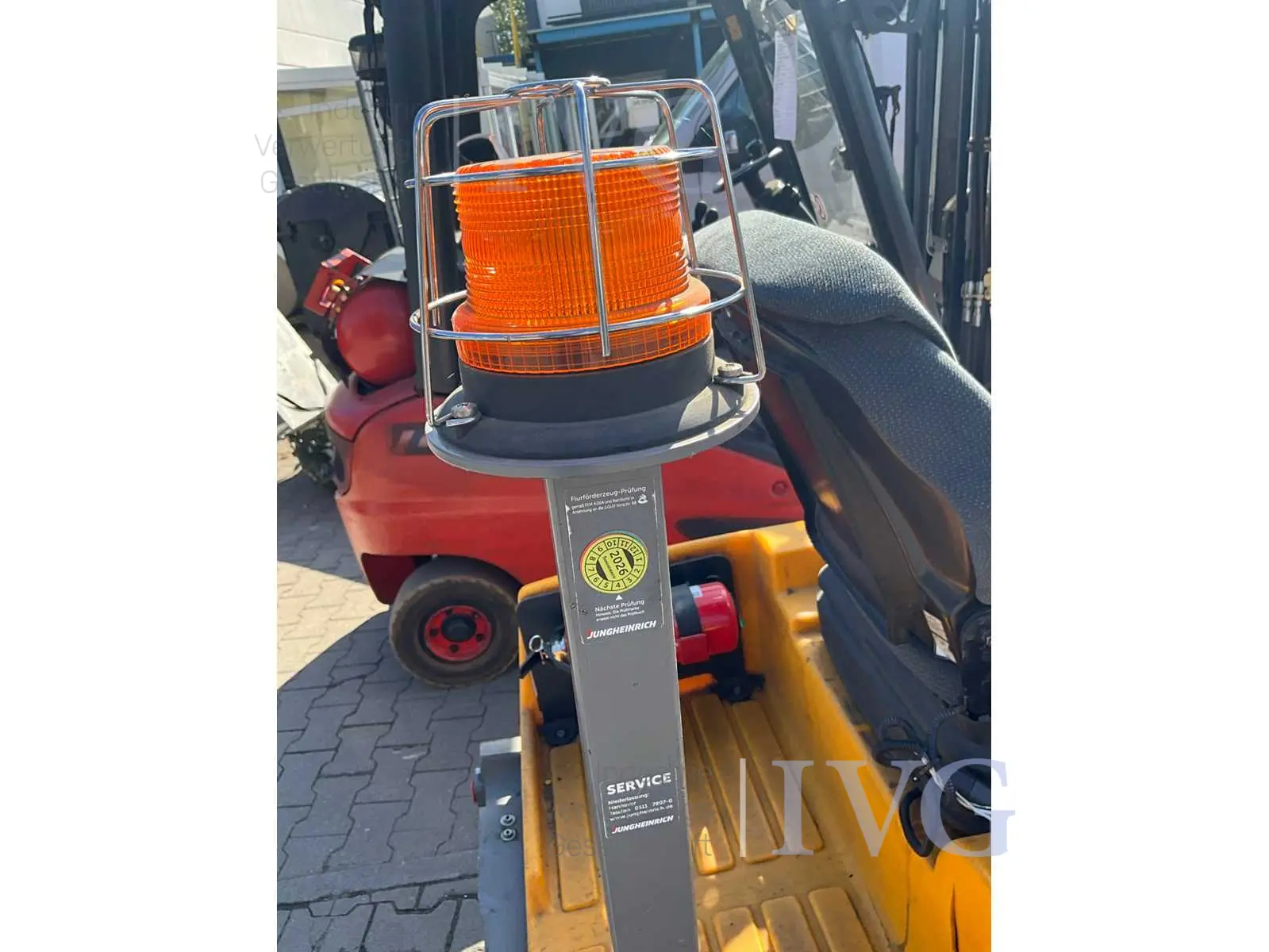 E-Schlepper JUNGHEINRICH EZS 580 – foto 11 – kavel bij IVG, Groß-Gerau