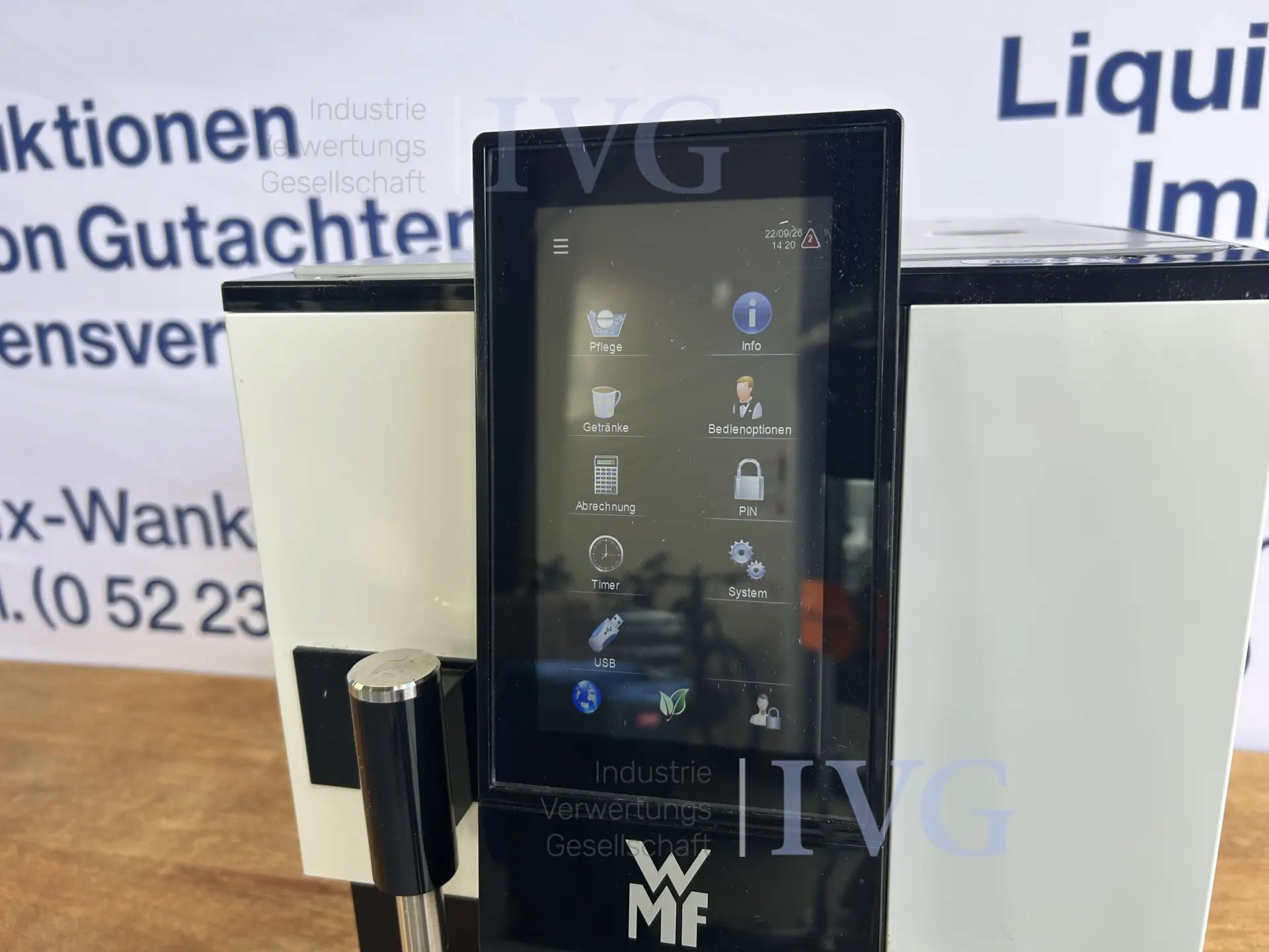 Volledig automatische koffiemachine WMF 1100S – foto 14 – kavel bij IVG, Kirchlengern