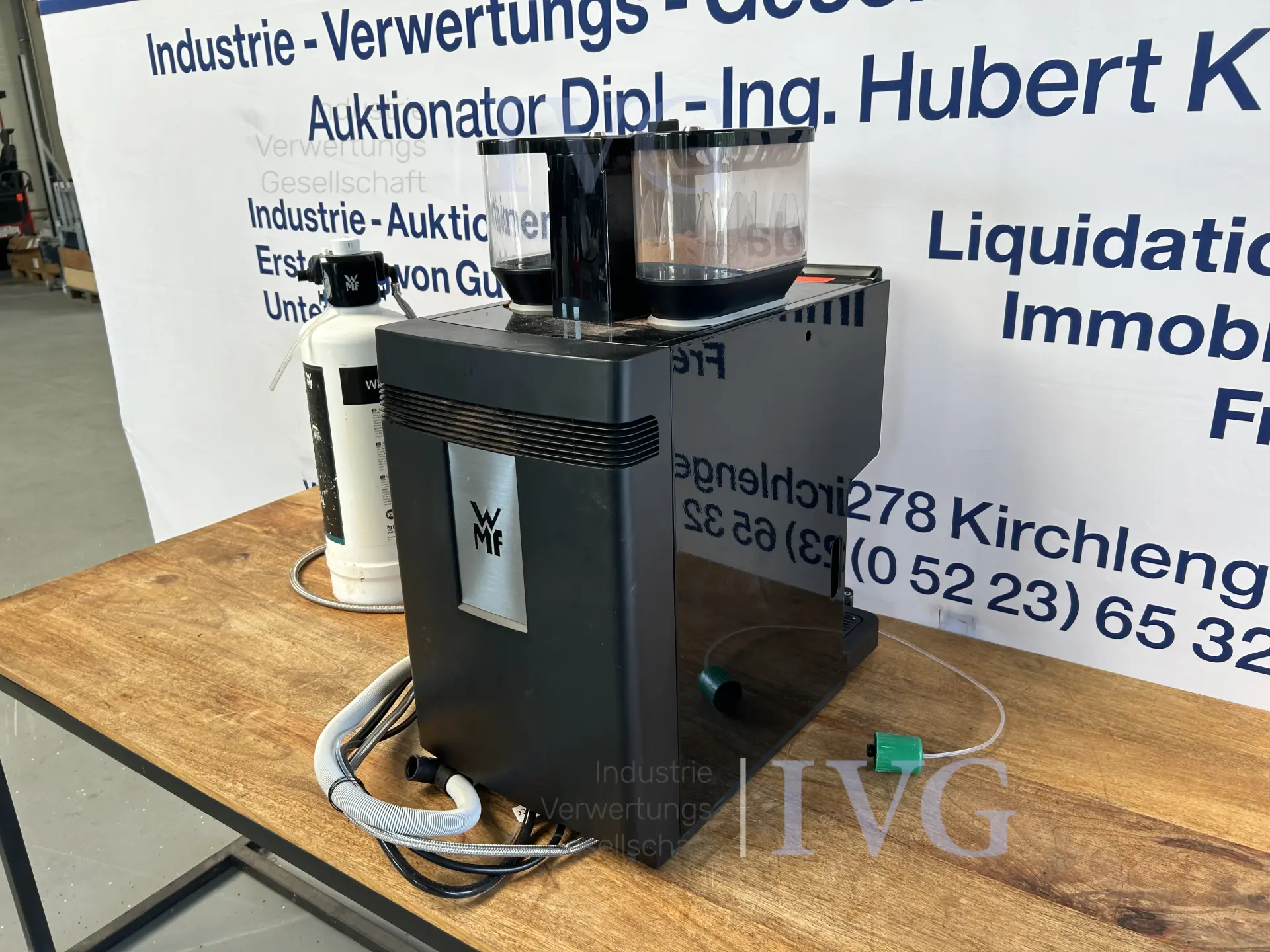 Volledig automatische koffiemachine WMF 1500S – foto 16 – kavel bij IVG, Kirchlengern