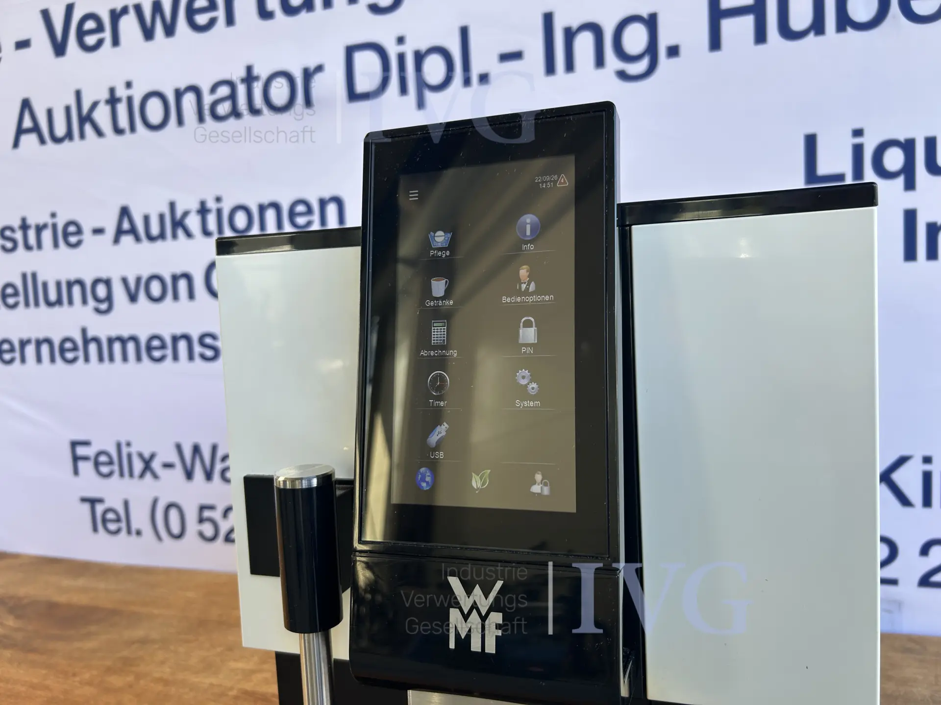 Volledig automatische koffiemachine WMF 1100S – foto 13 – kavel bij IVG, Kirchlengern