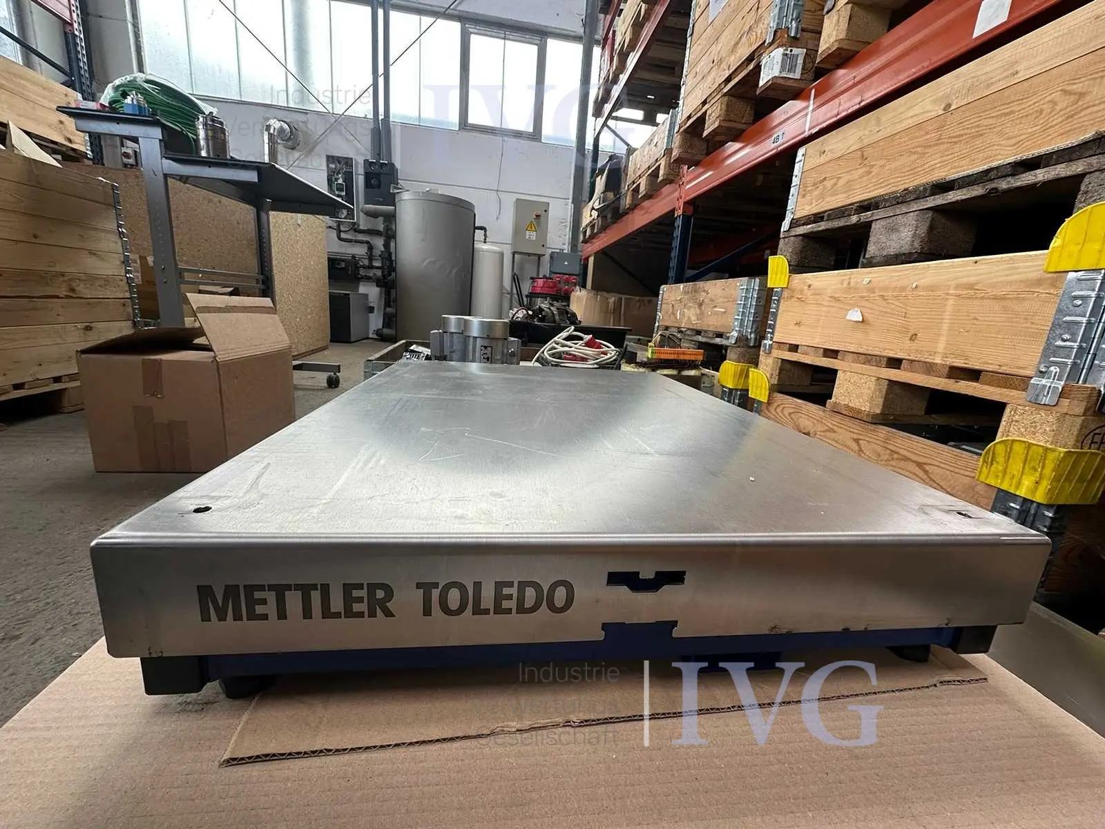 Weegplatform METTLER TOLEDO PBA757-CC300 – foto 5 – kavel bij IVG, Gießen