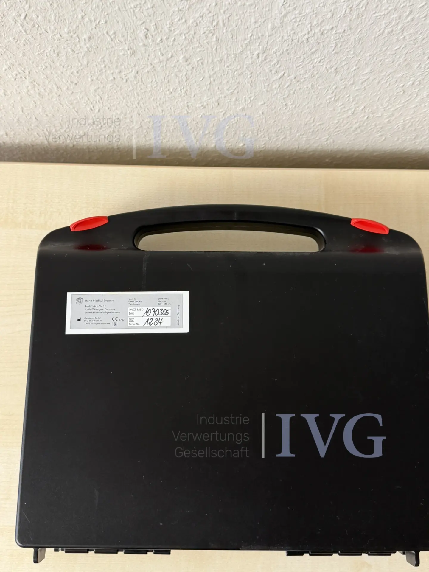Behandlungsgerät für Nagelpilzerkrankungen HAHN MEDICAL SYSTEMS PACT MED LED-Strahler Set – foto 3 – kavel bij IVG, Wismar