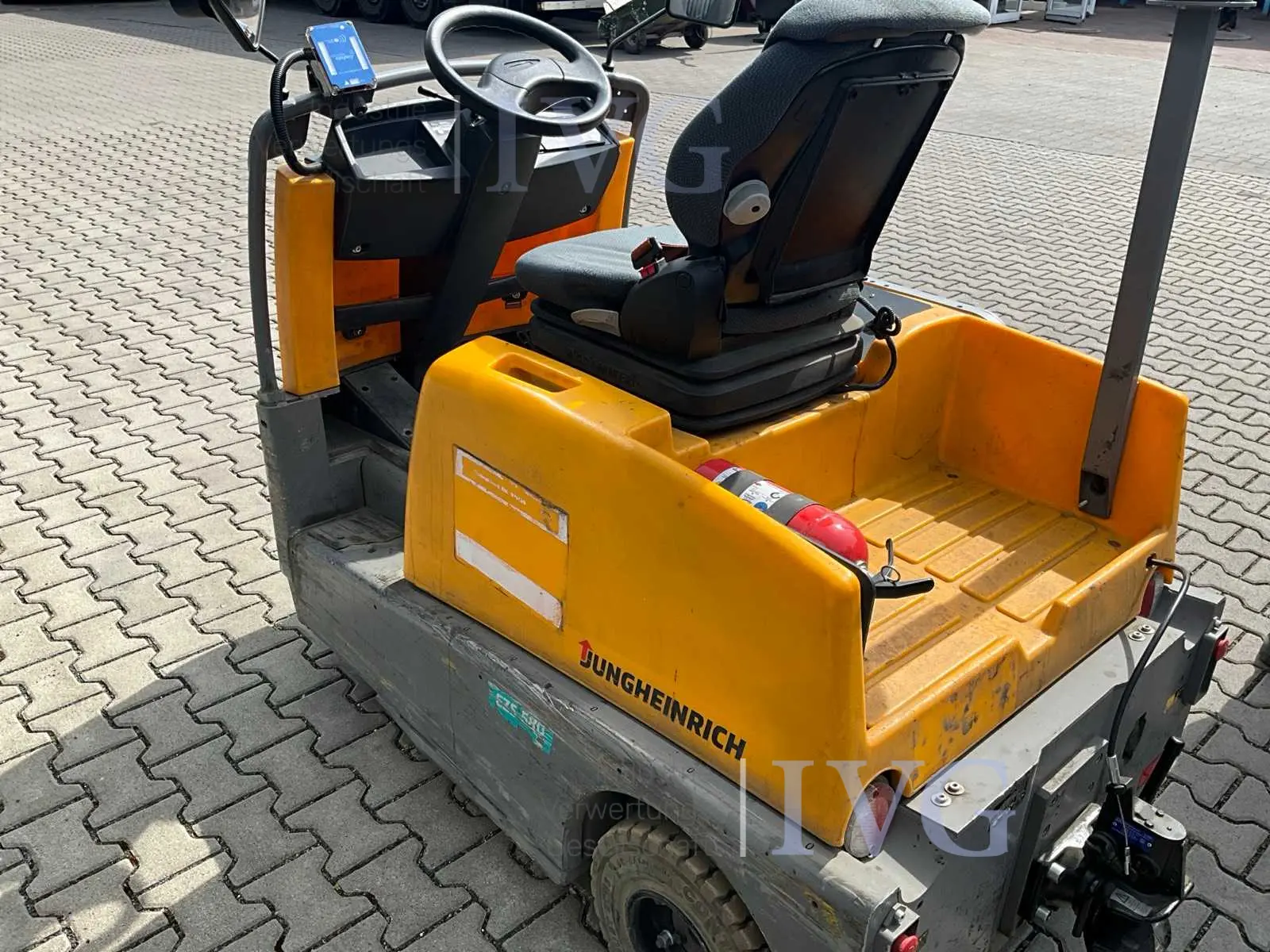 E-Schlepper JUNGHEINRICH EZS 580 – foto 4 – kavel bij IVG, Groß-Gerau