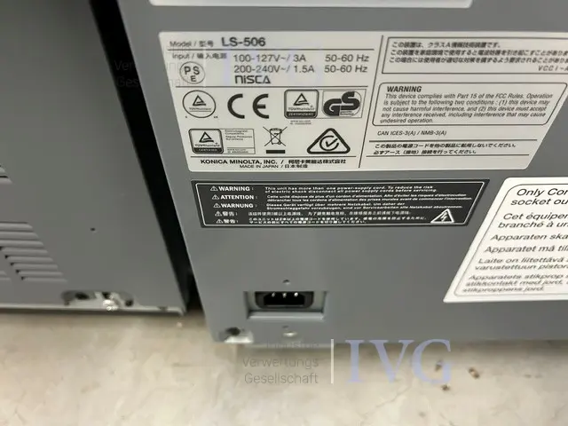 Digitaal kleurproductiesysteem KONICA MINOLTA AccurioPress C3080 – foto 5 – kavel bij IVG, Groß-Gerau
