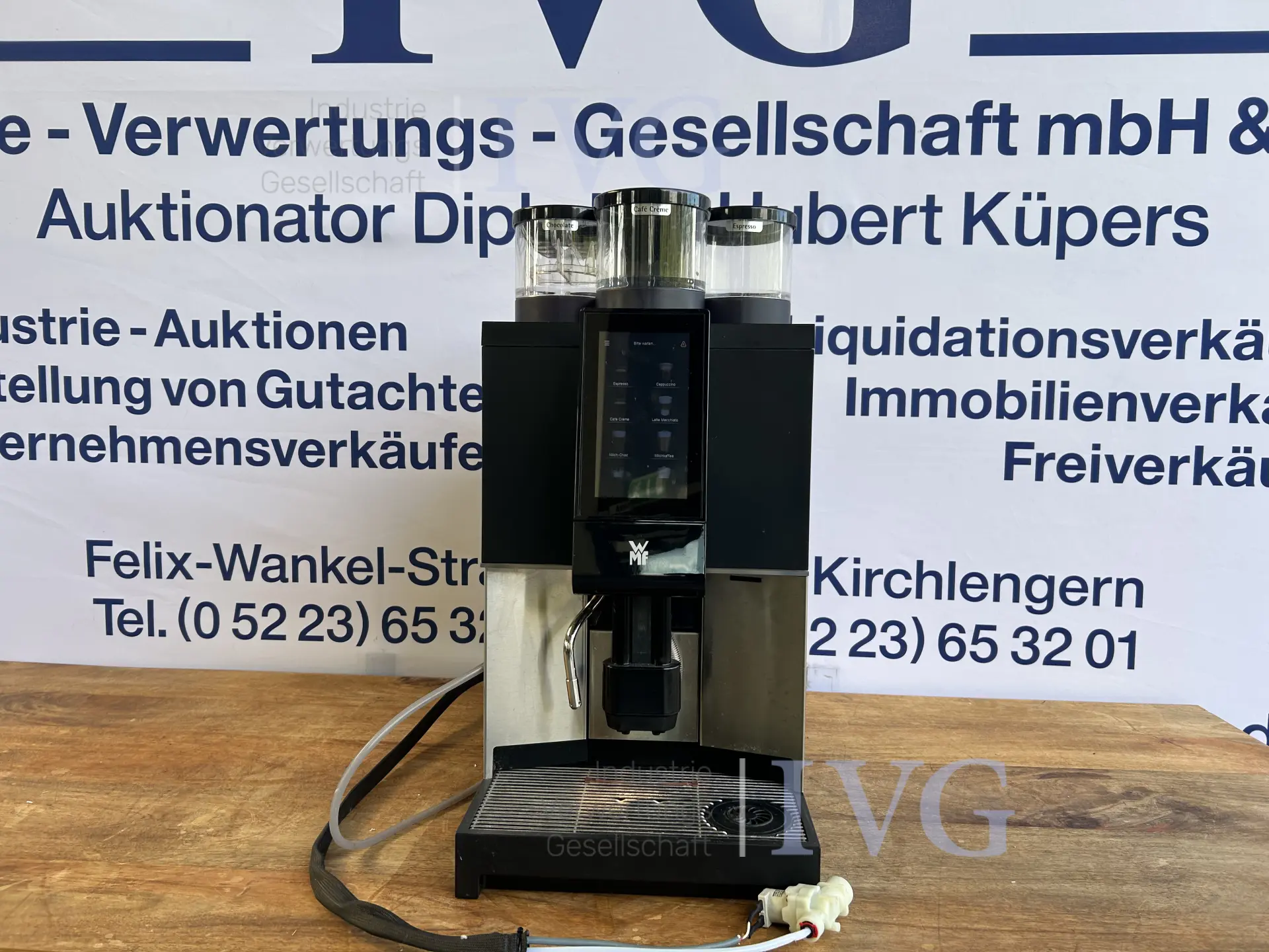 Volledig automatische koffiemachine WMF 1300S – foto 9 – kavel bij IVG, Kirchlengern